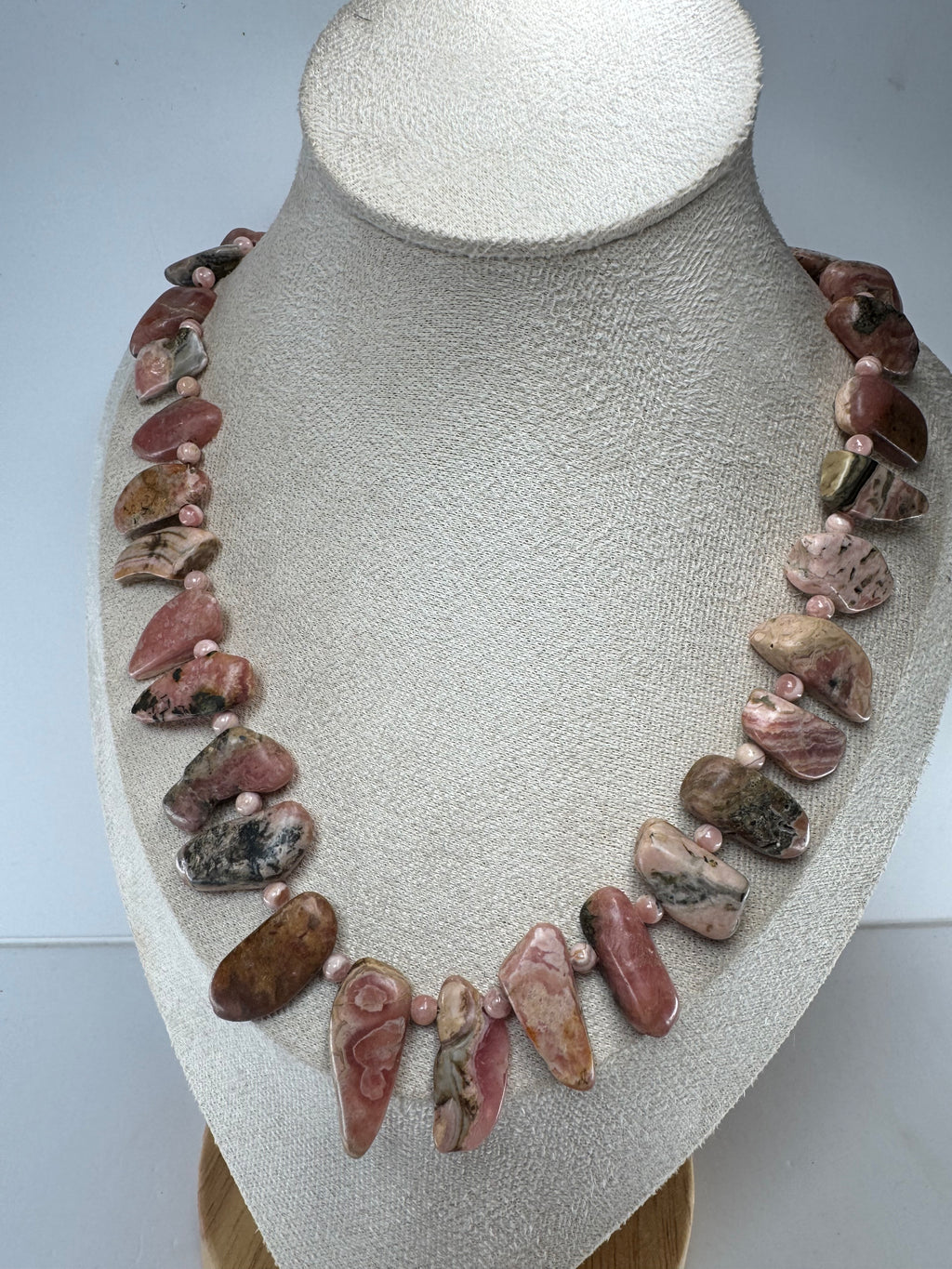 Rhodochrosite Necklace