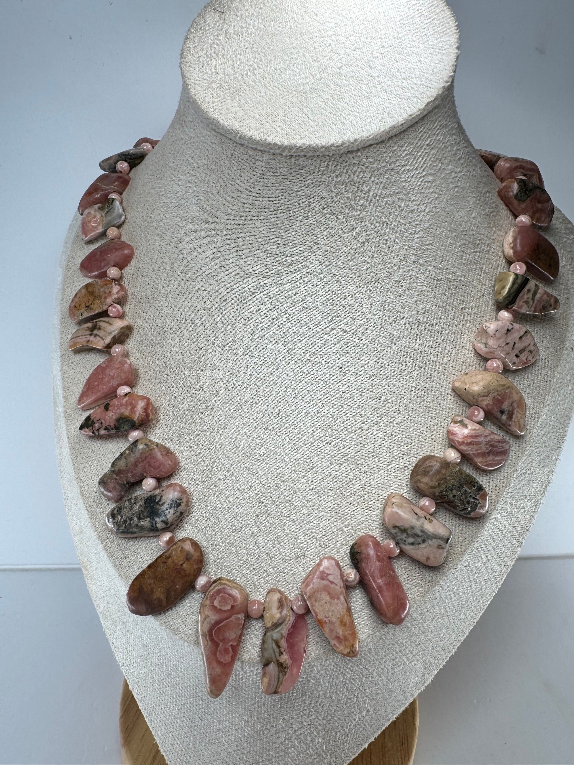 Rhodochrosite Necklace
