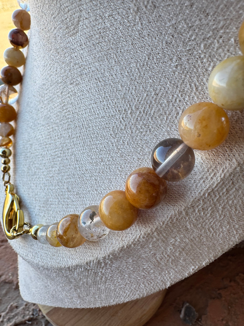 Golden Healer Quartz Necklace
