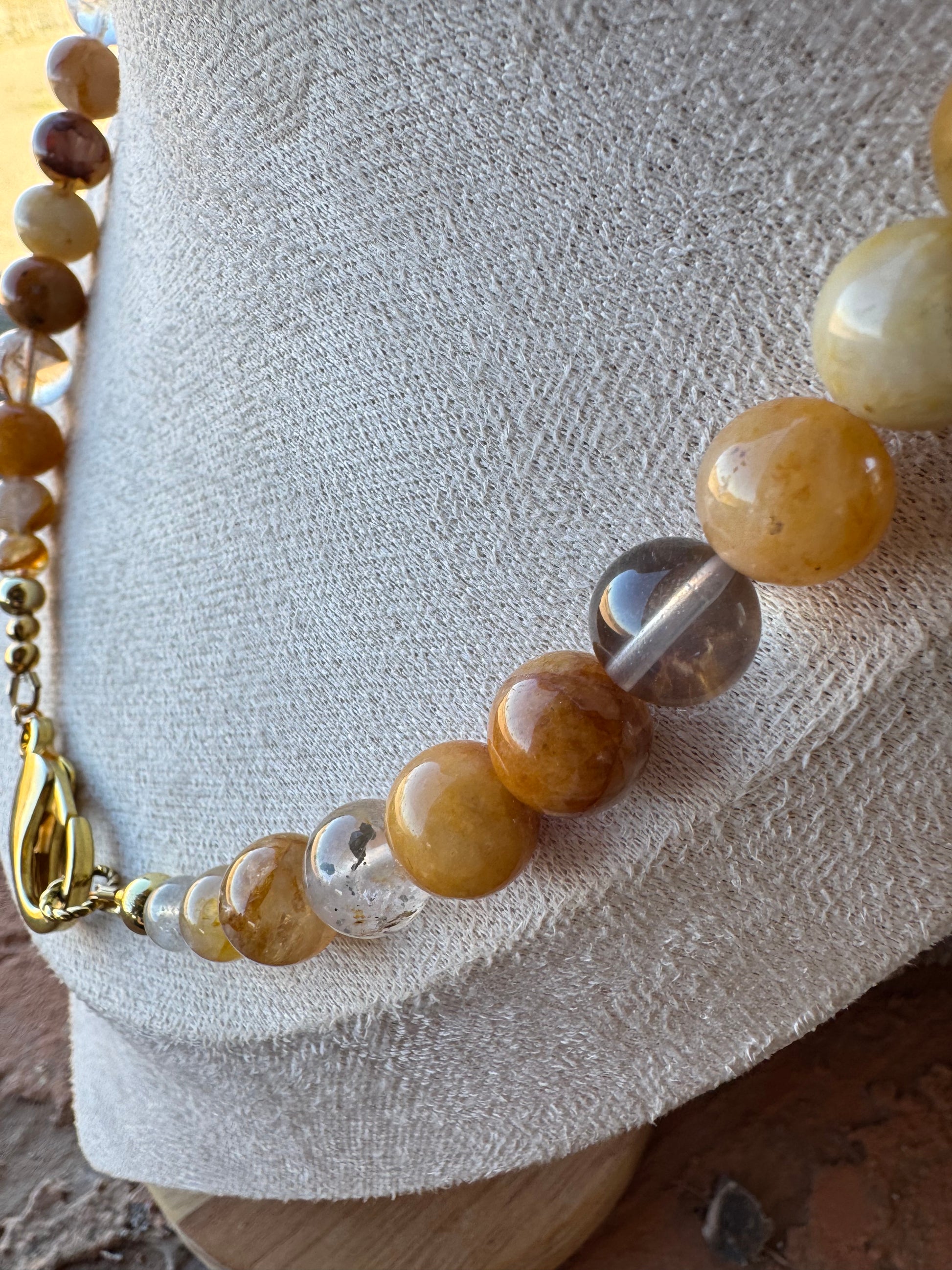 Golden Healer Quartz Necklace