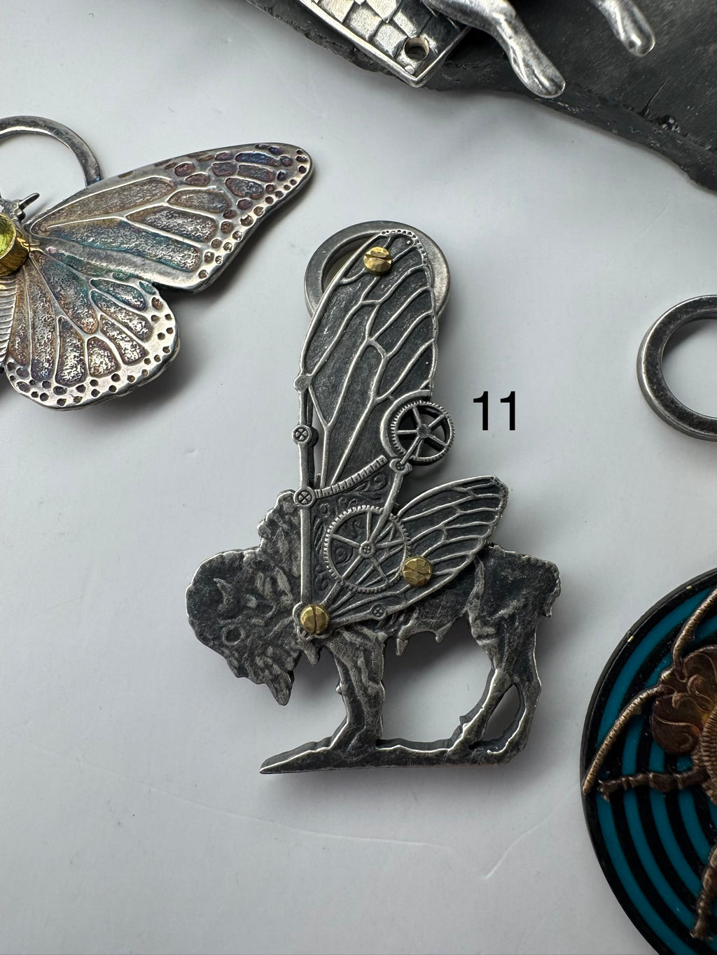 Handmade Pendants & one Ring