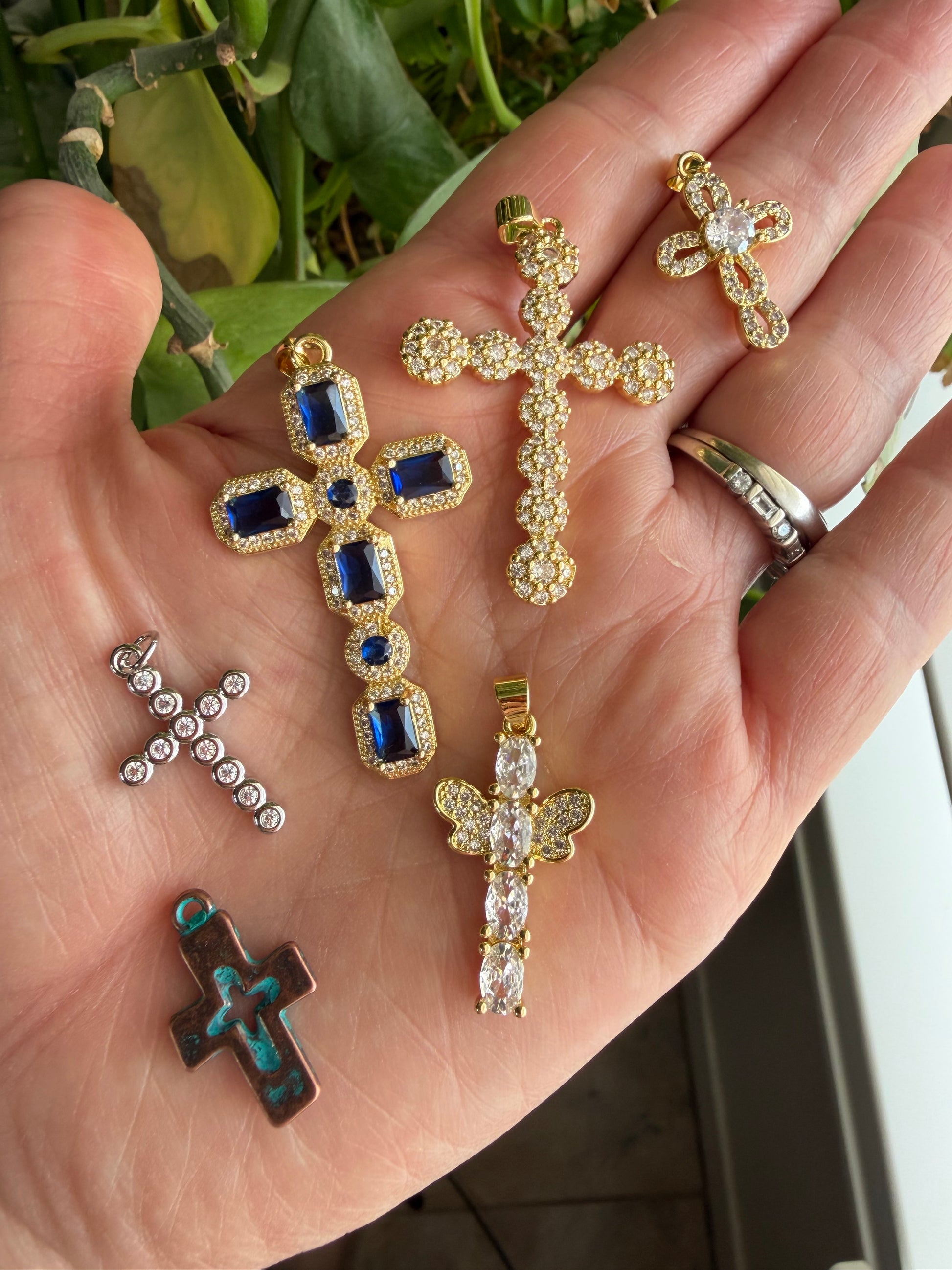 Elevated Cross & Charm Collection
