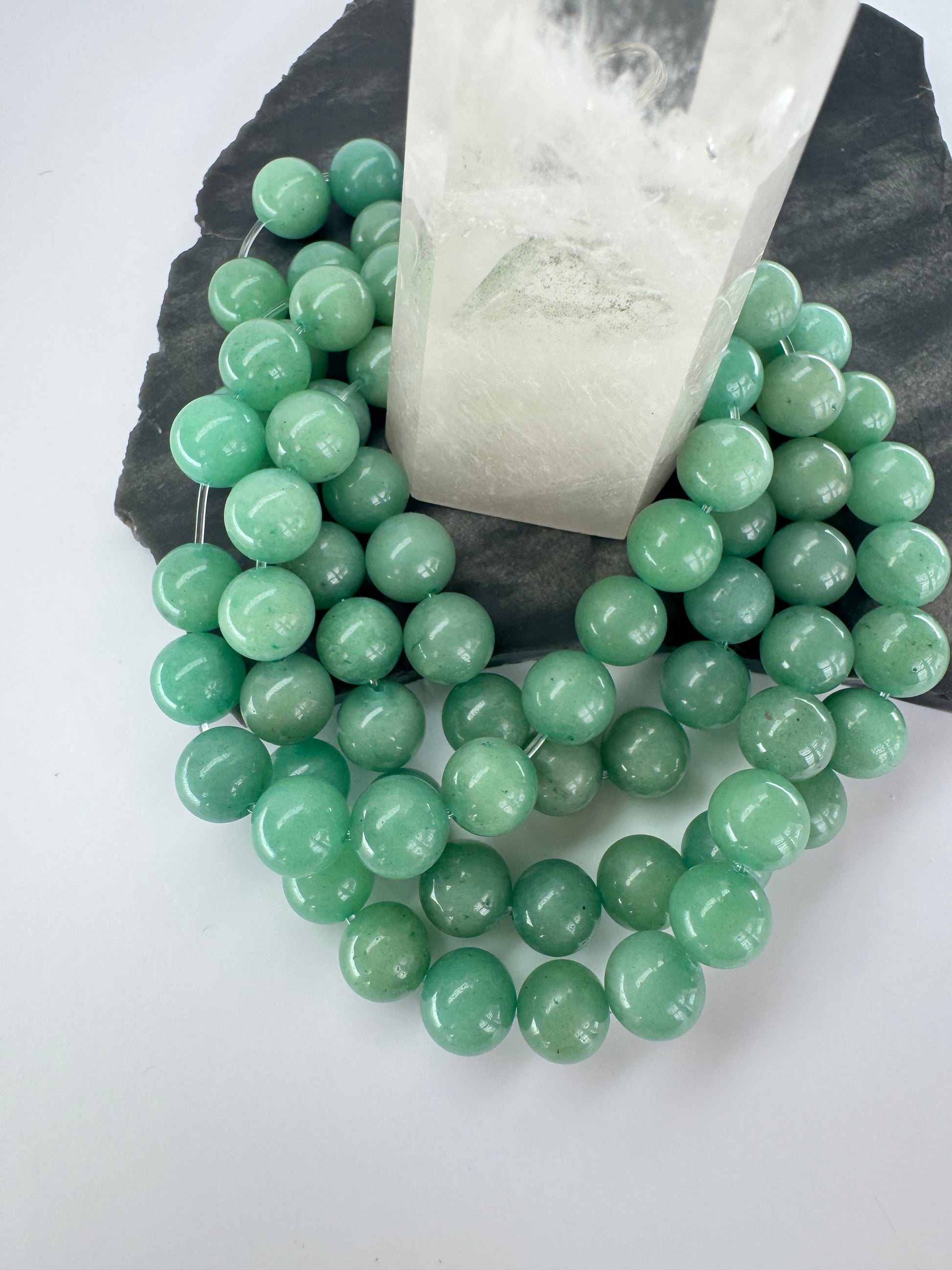 Green Aventurine (Dark, Med & Light Shades)