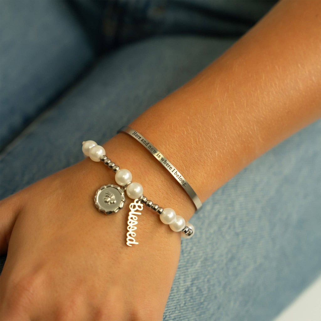 Stainless Steel Blessed Charm