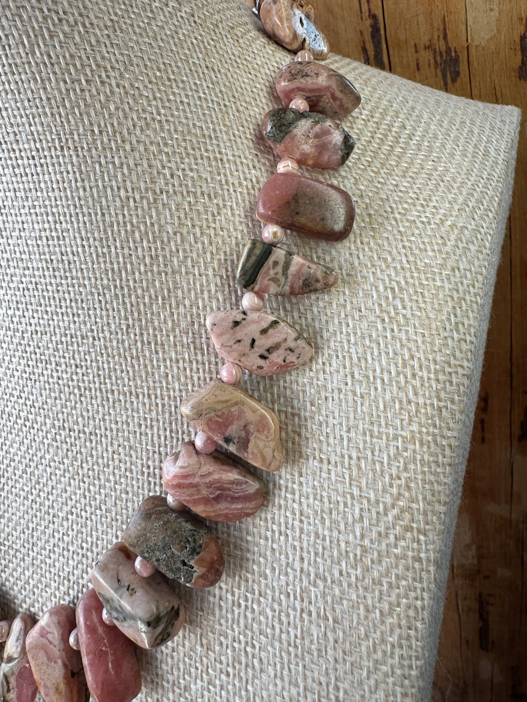 Rhodochrosite Necklace