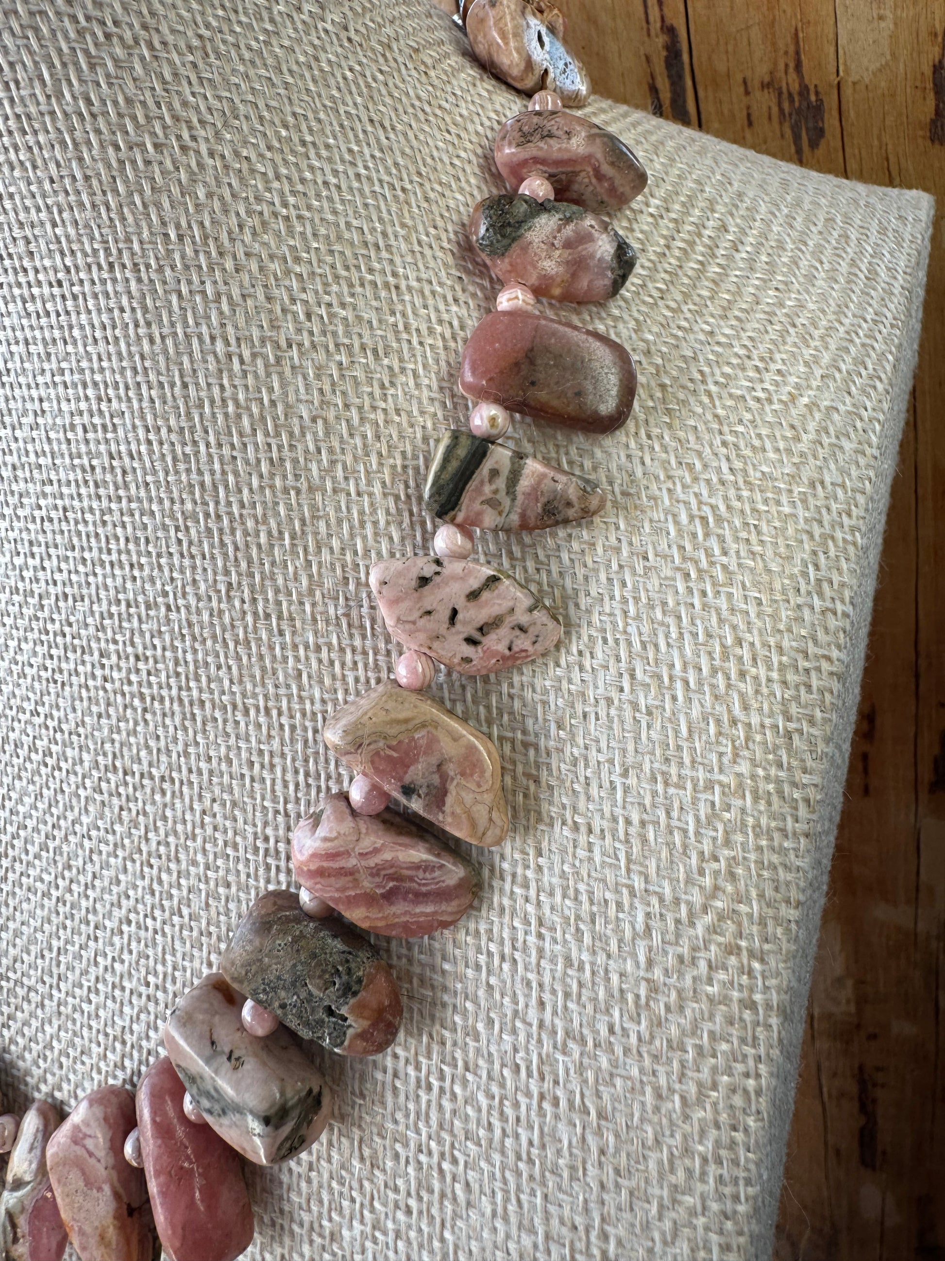 Rhodochrosite Necklace