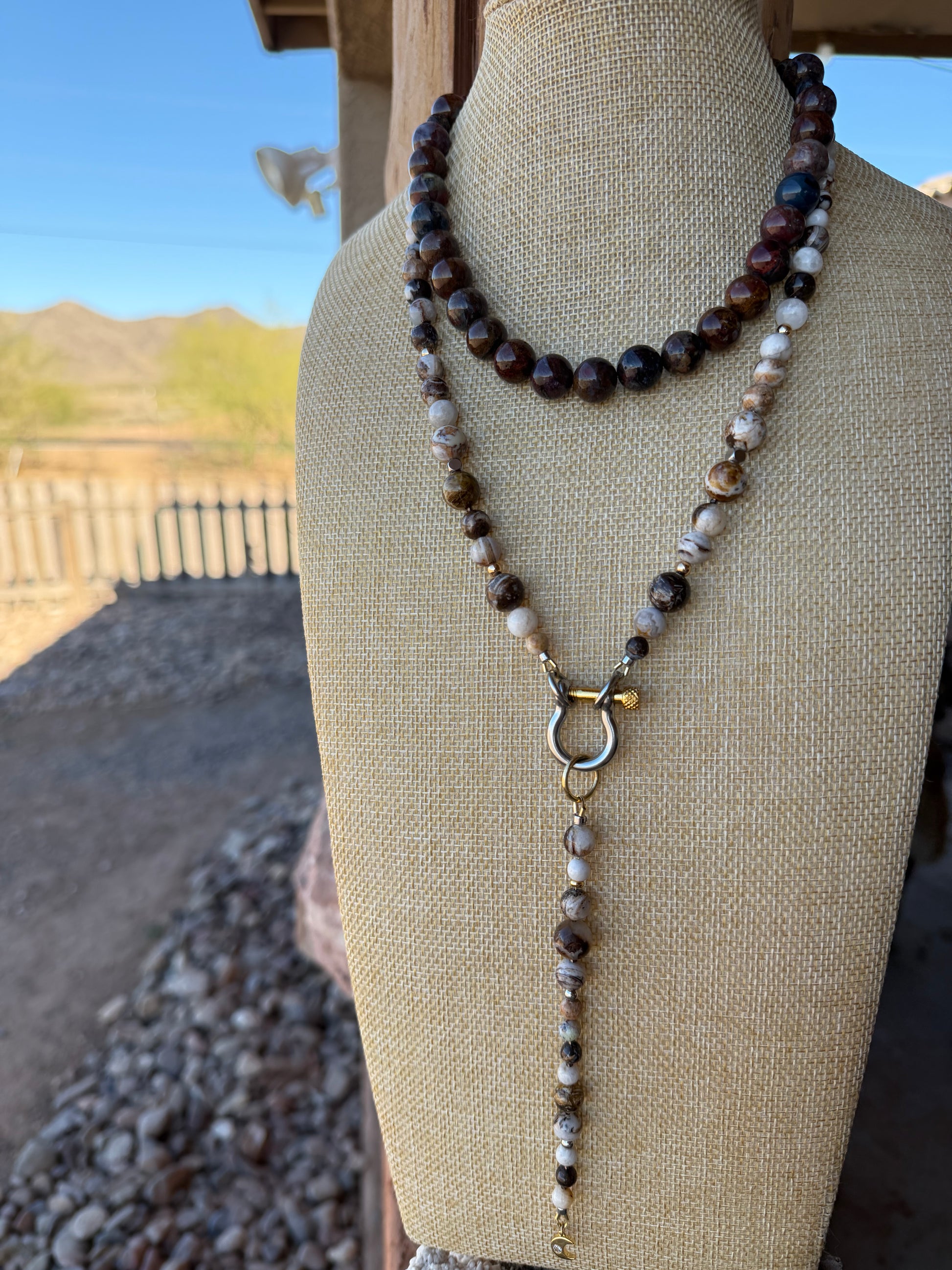Coffee Jasper Necklace