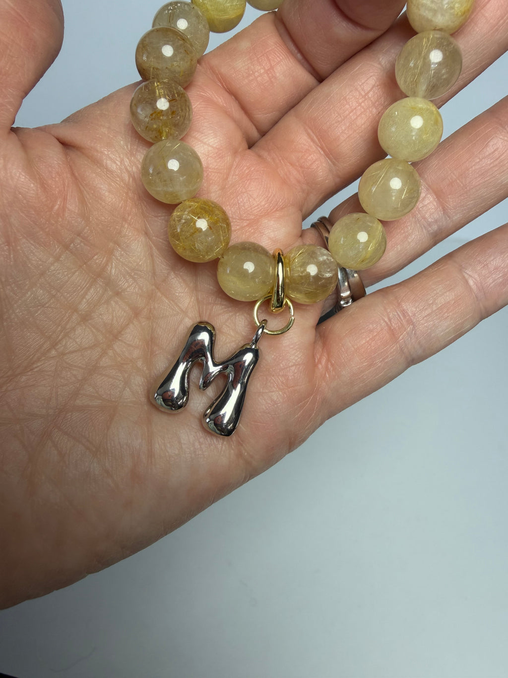 Silver Alphabet Charms