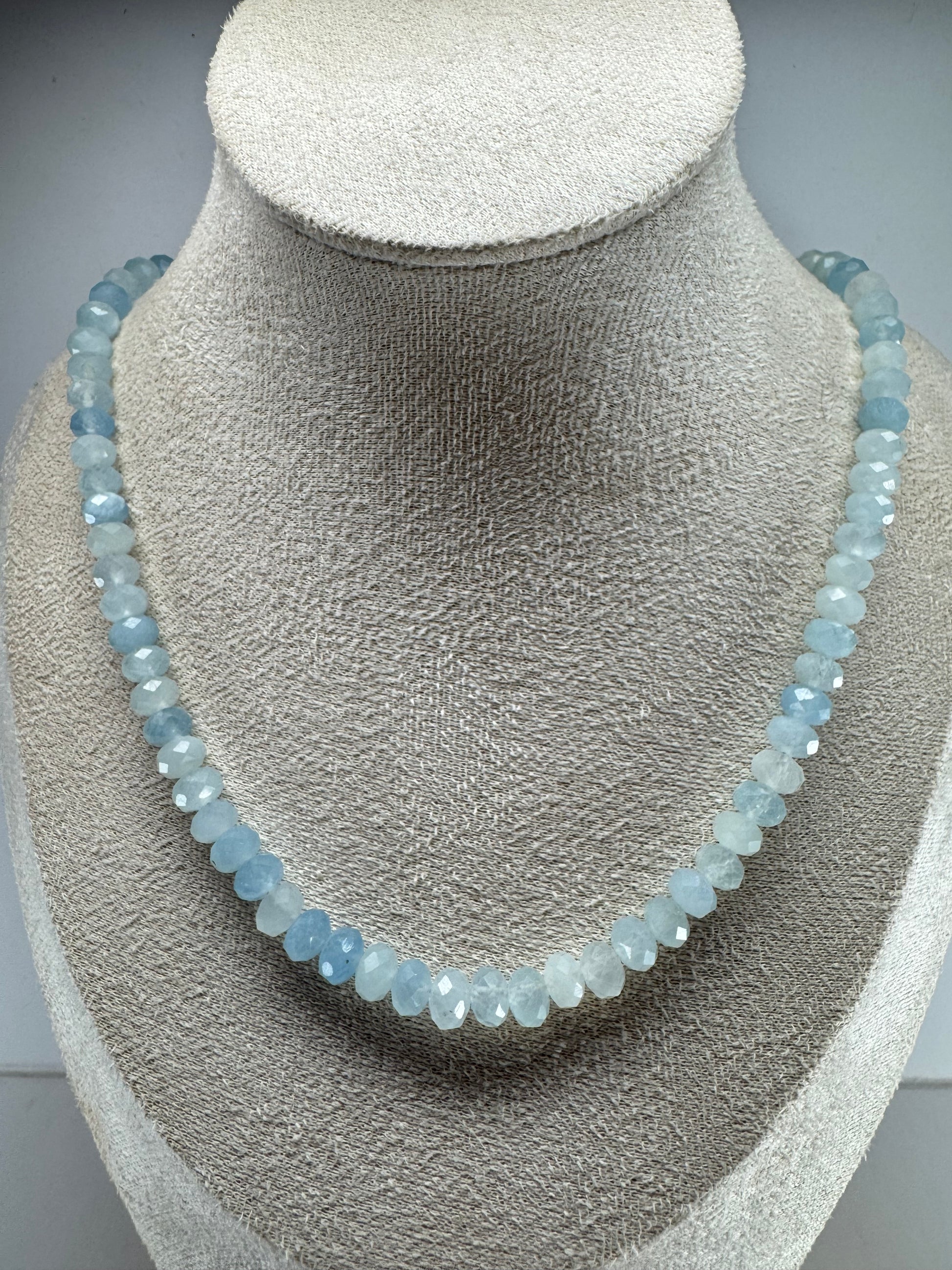 Faceted Aquamarine