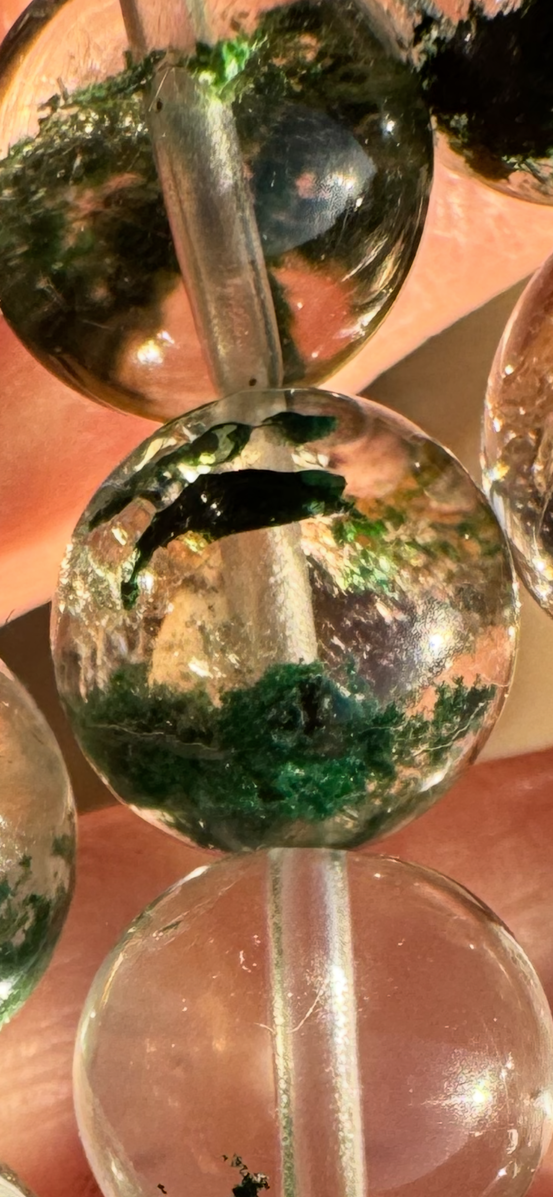 Green Chlorite Phantom Quartz (Inclusion Quartz)