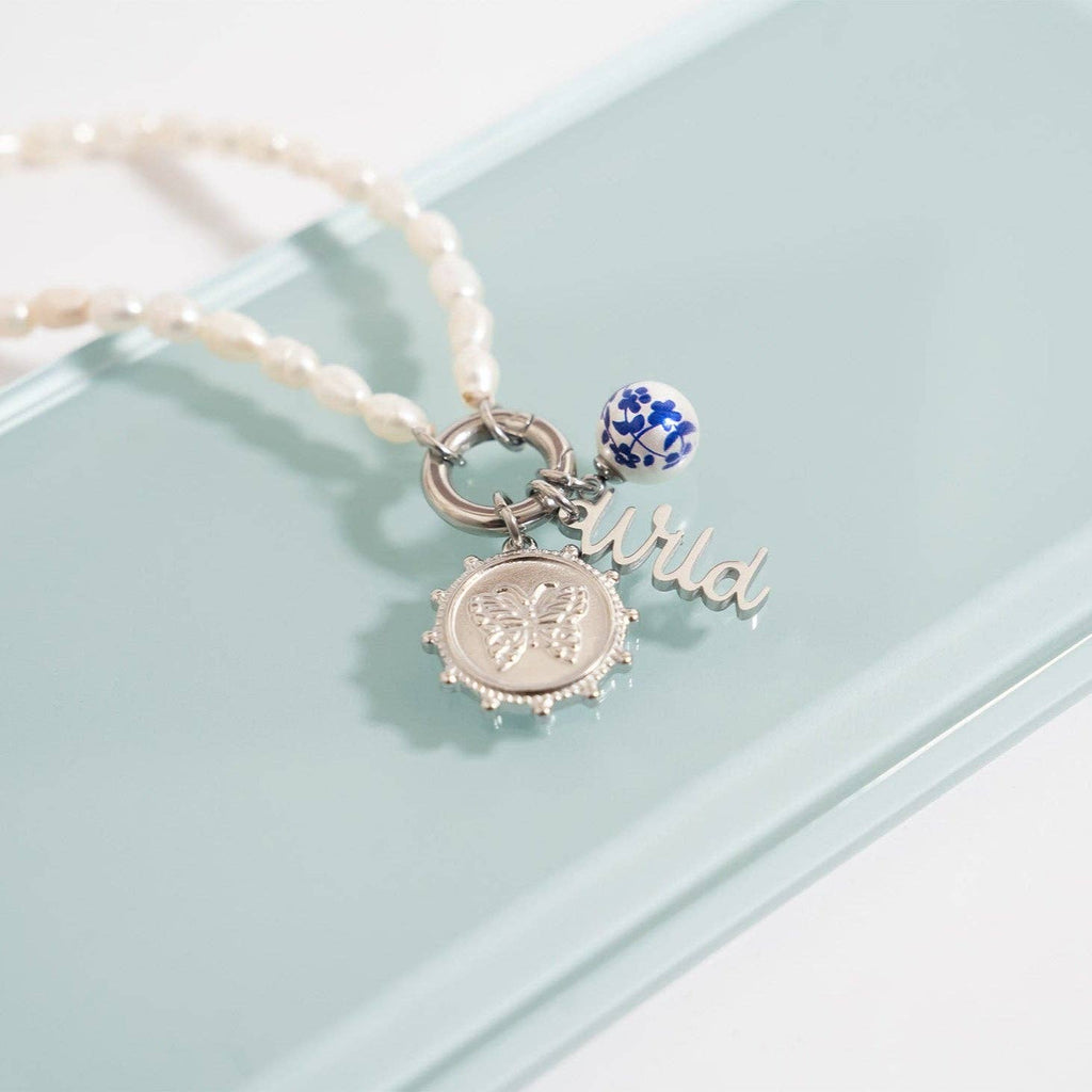 18K Gold PVD Stainless Steel Wild Charm