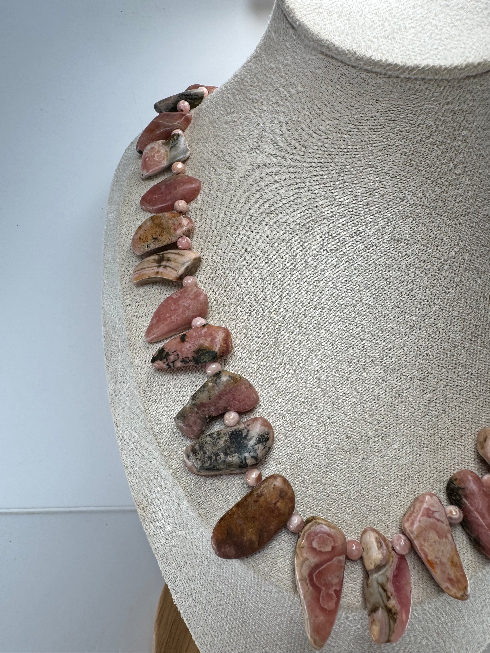 Rhodochrosite Necklace