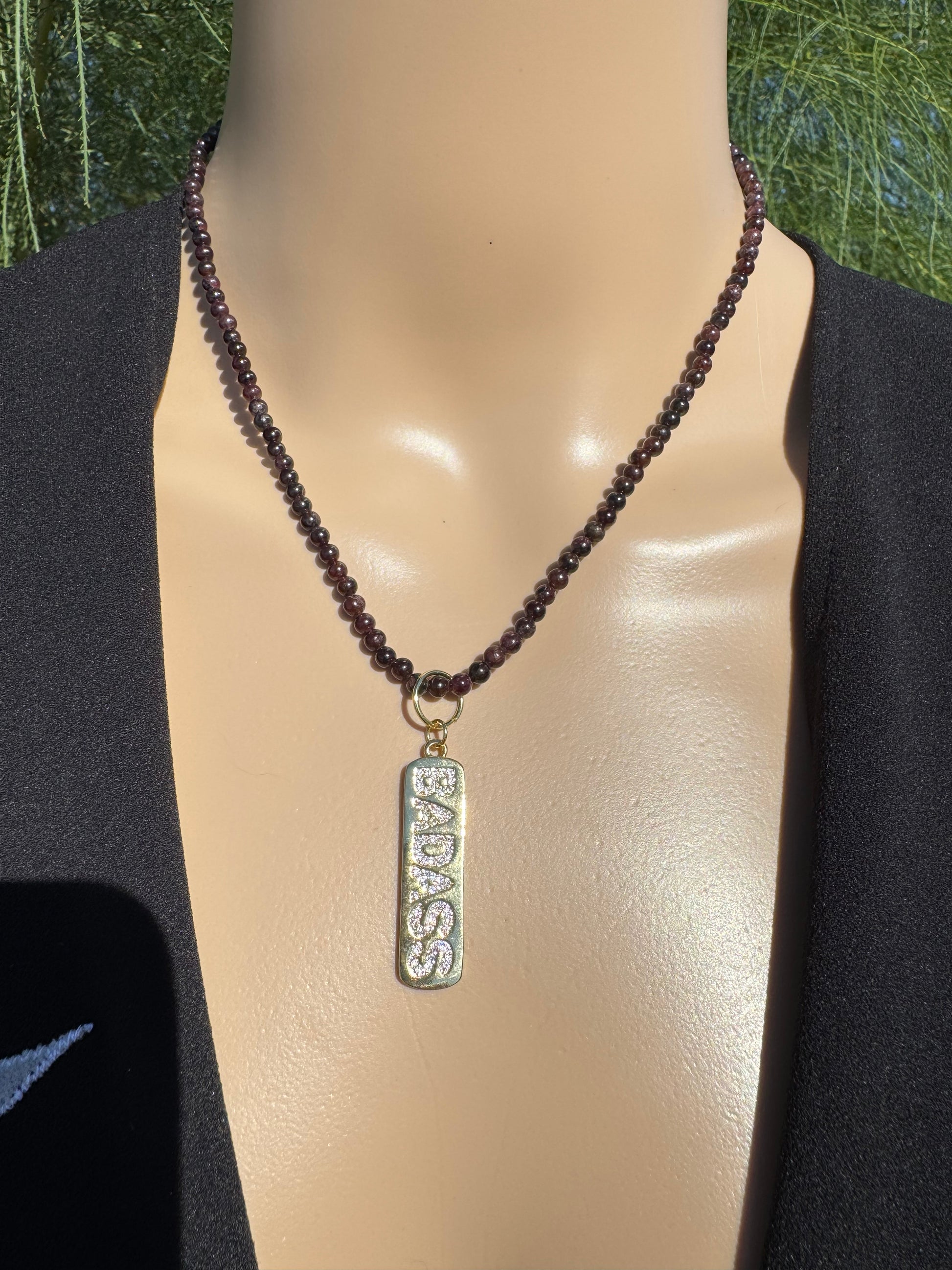 Simple Handmade Gemstone Necklaces – 16” (with 2” extender)