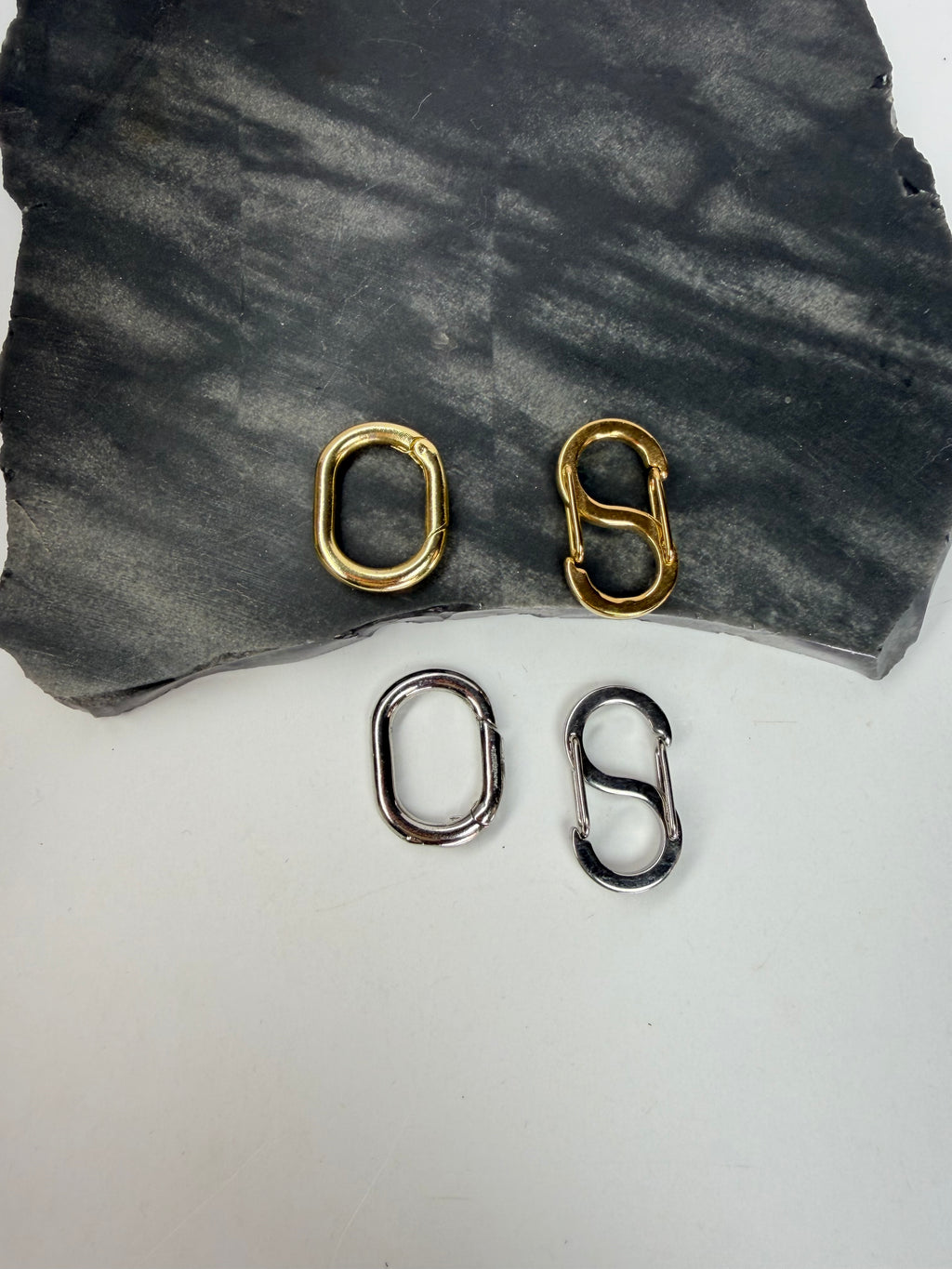 Medium - Large:  Stone pendant Clasps