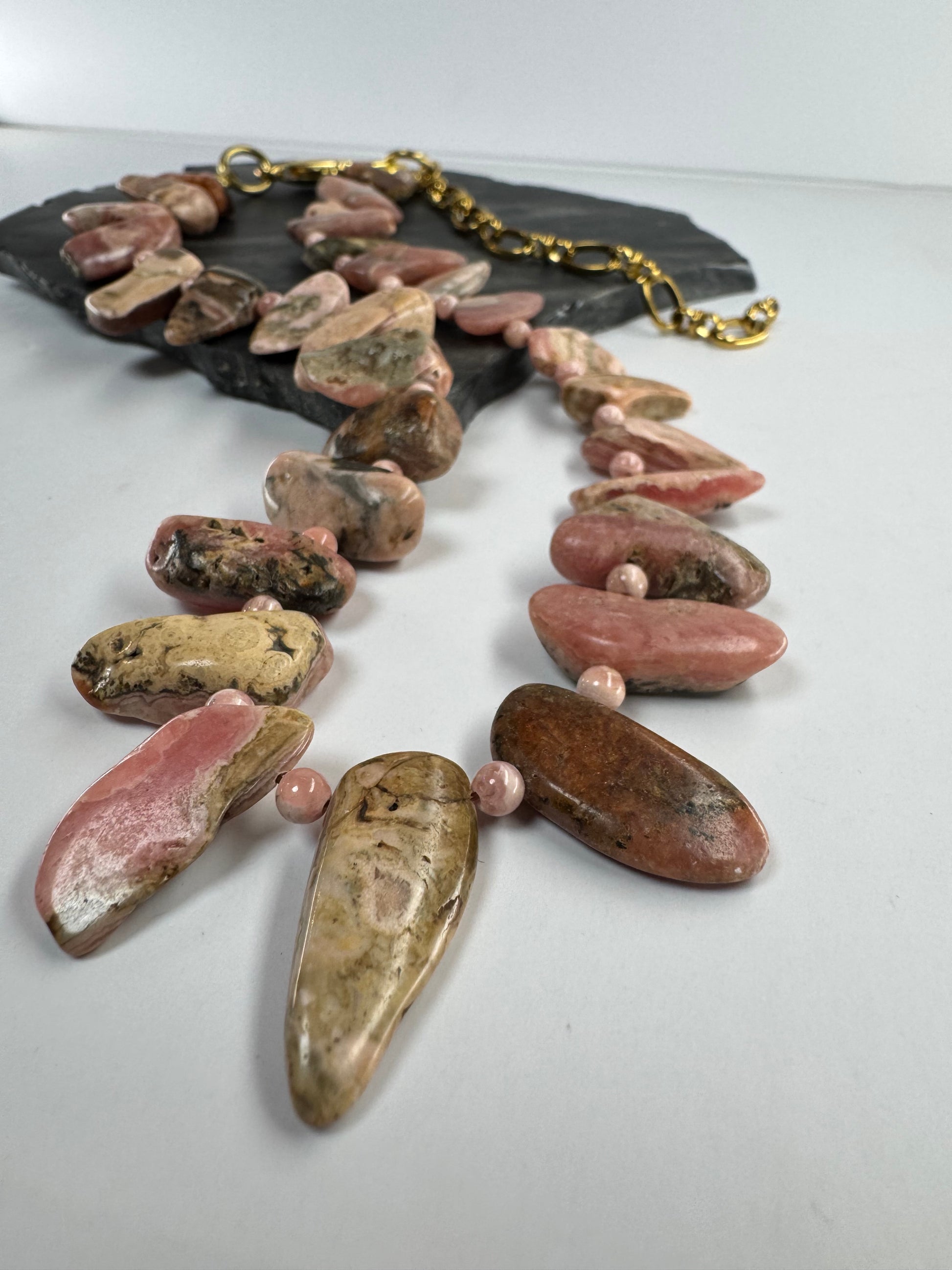 Rhodochrosite Necklace