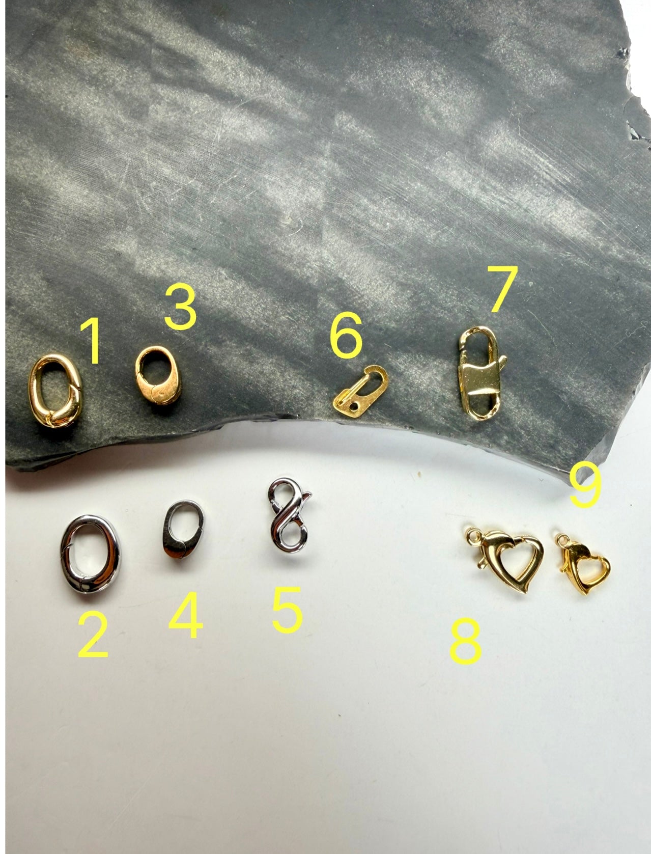 Clasps: For Bracelets