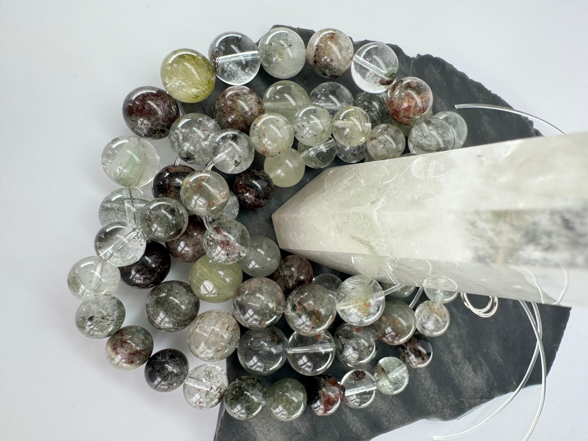 Rutilated Phantom Quartz