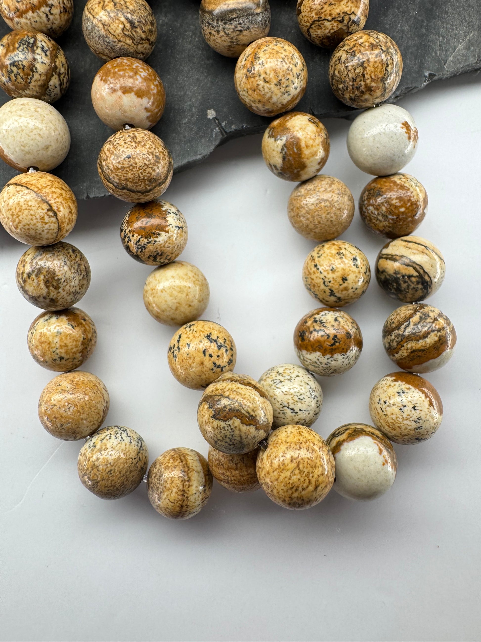 High-Grade Natural Picture Jasper