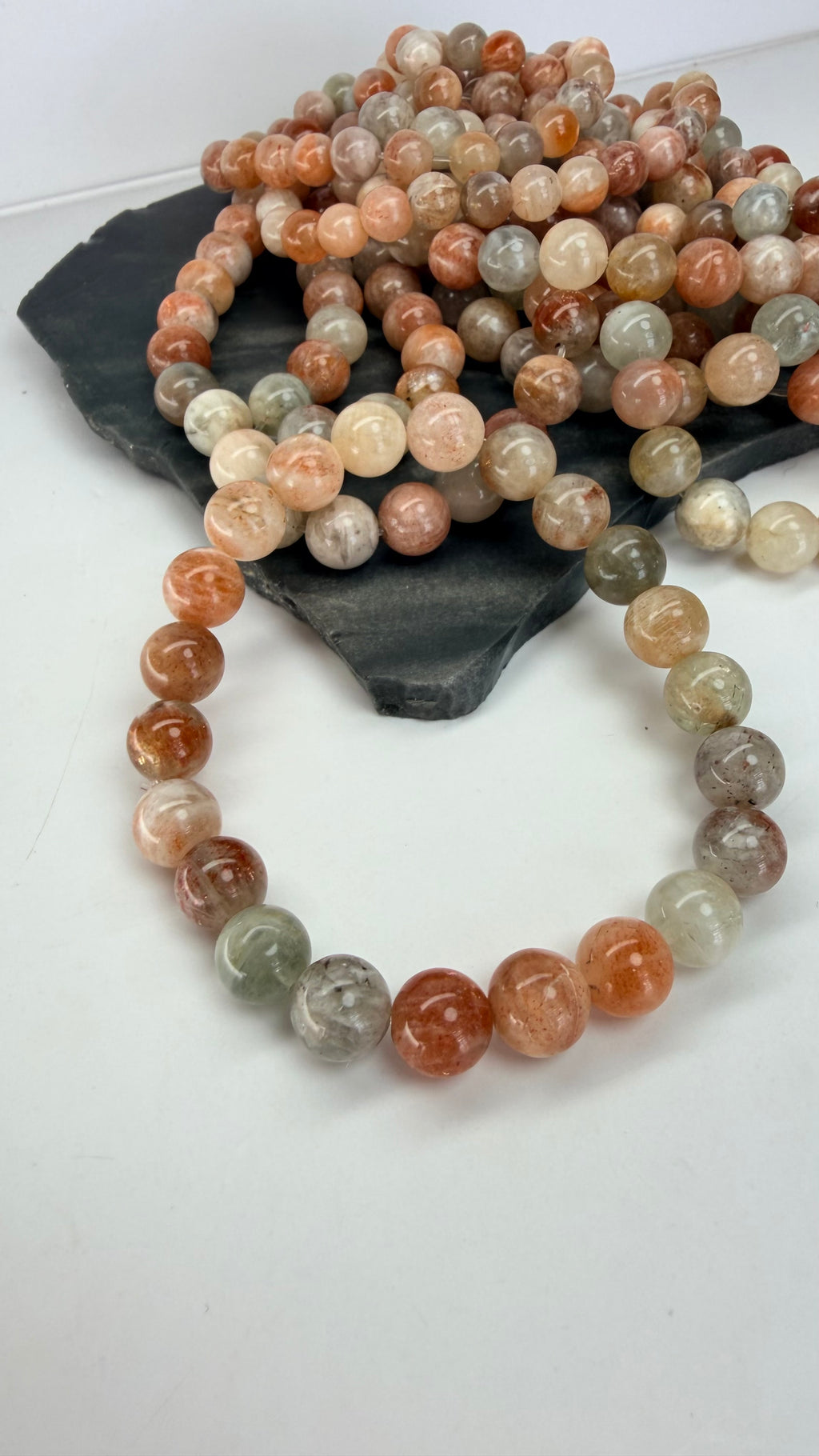 Fire Sunstone with Feldspar Variations