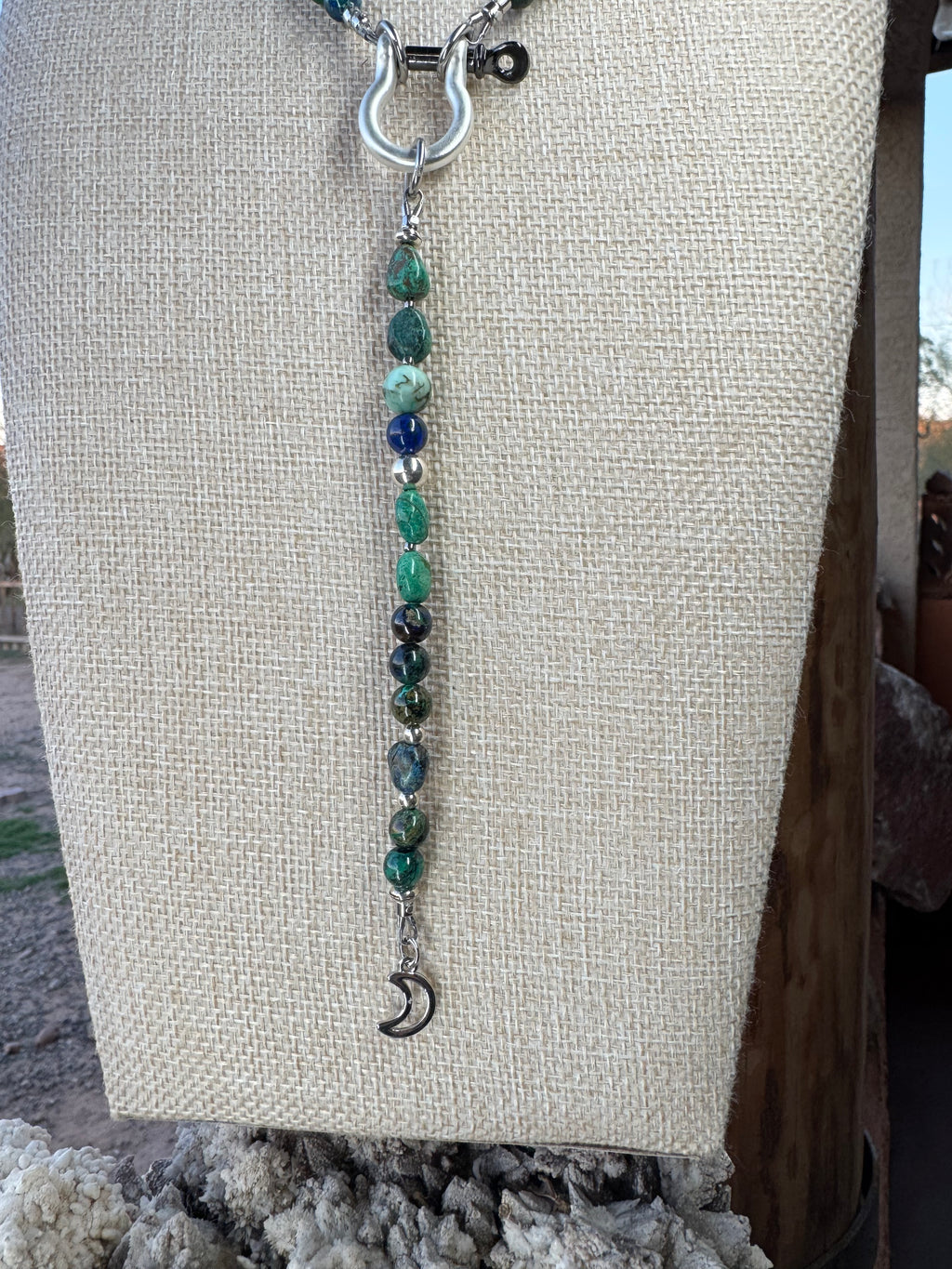 Chrysocolla Signature Wrap Necklace
