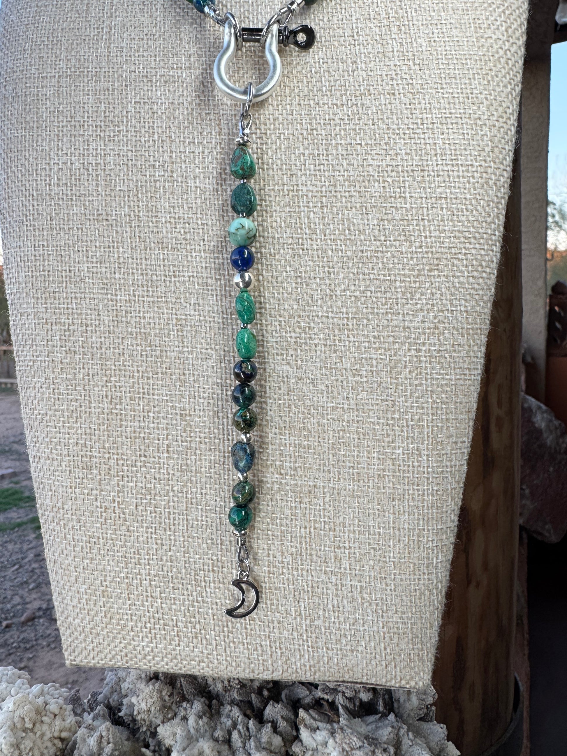 Chrysocolla Signature Wrap Necklace