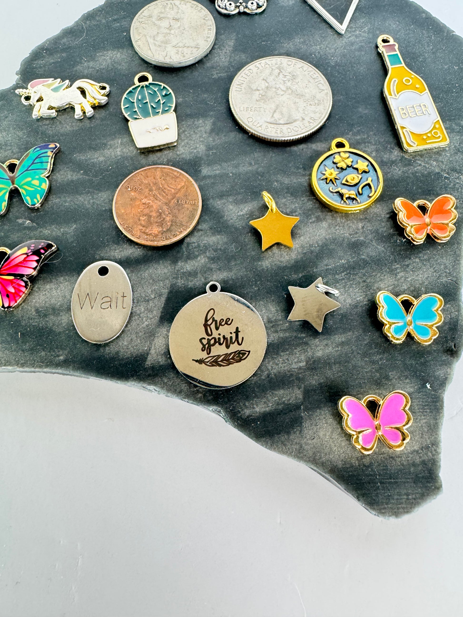 Whimsical Charm Drop - Less Than $7