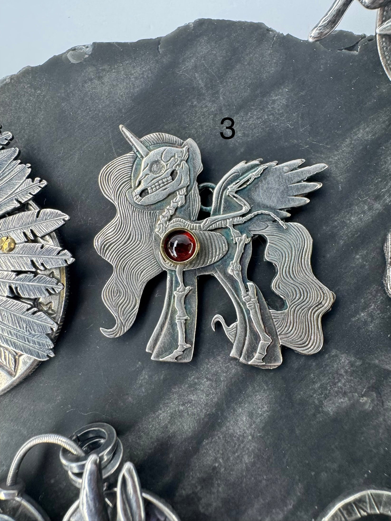 Handmade Pendants & one Ring