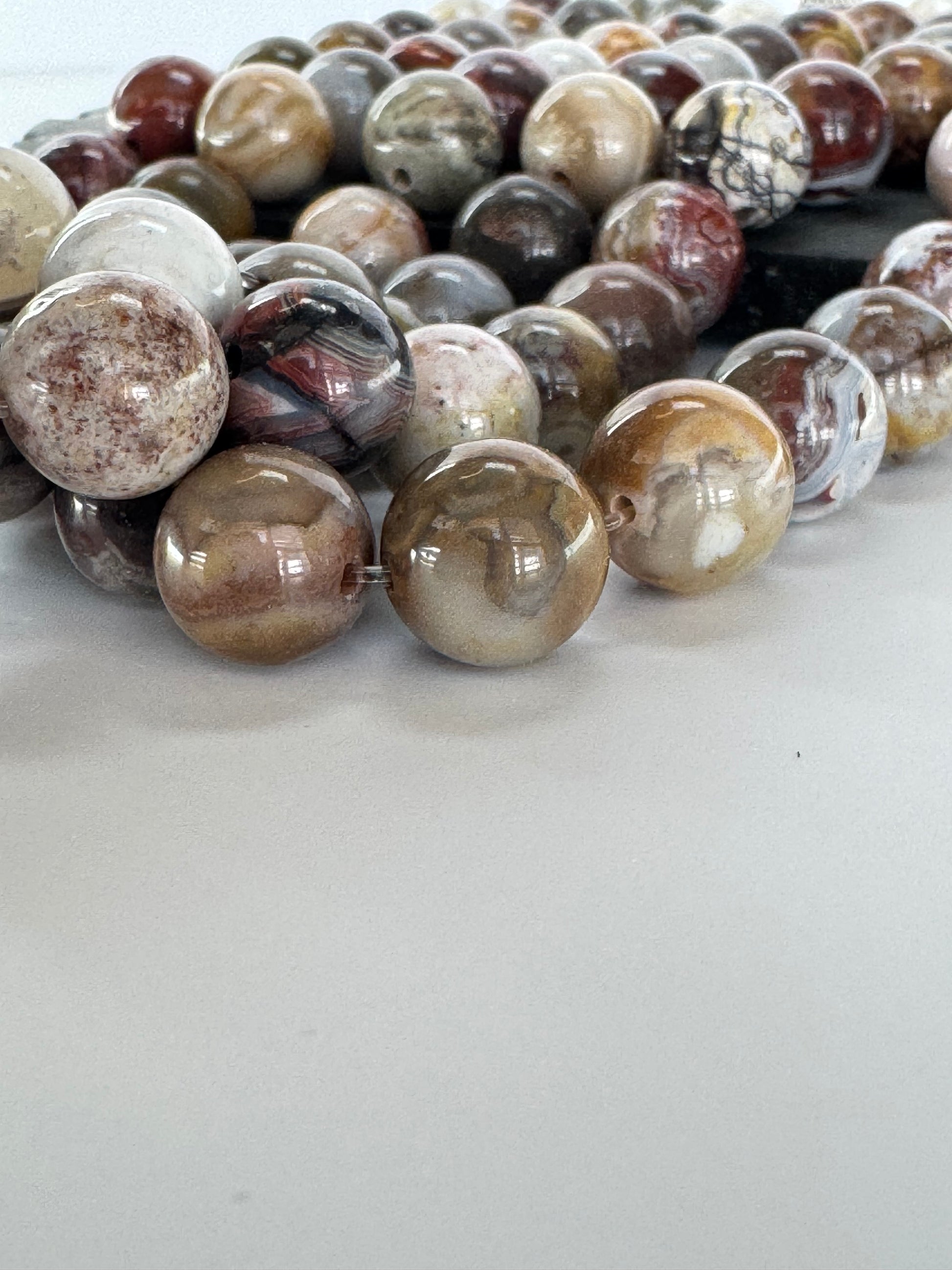 Red Mexican Crazy Lace Agate
