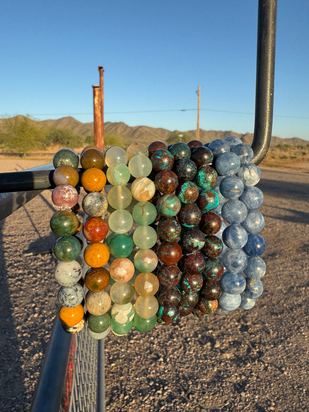 Natural Chrysocolla, Cuprite & Malachite