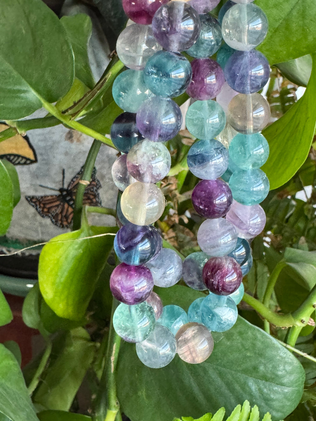 Rainbow (and Green) Fluorite