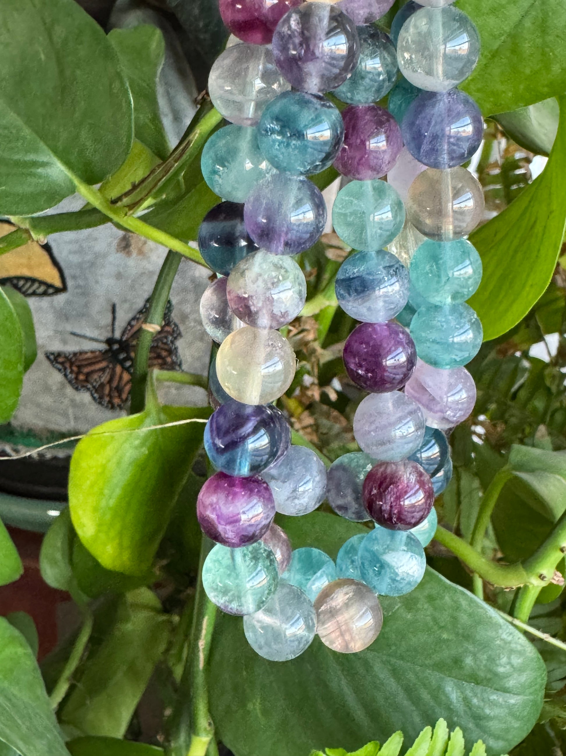 Rainbow (and Green) Fluorite