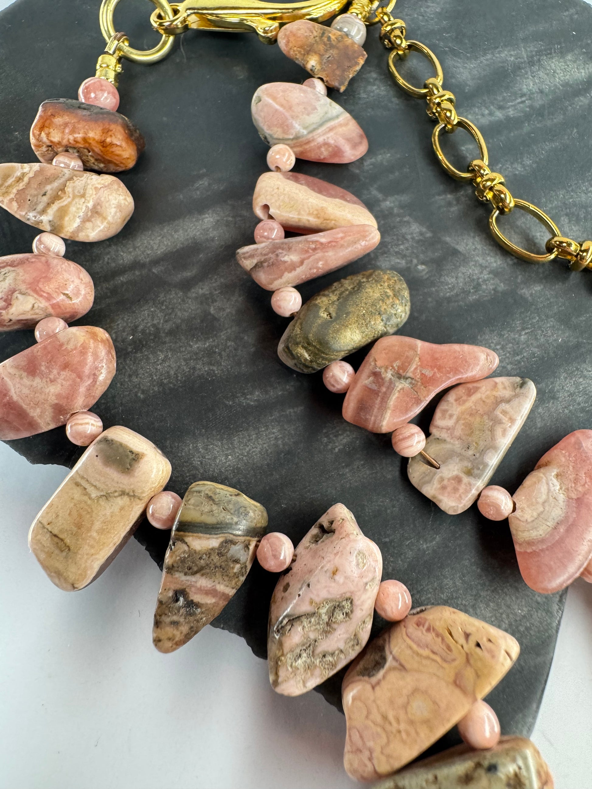 Rhodochrosite Necklace