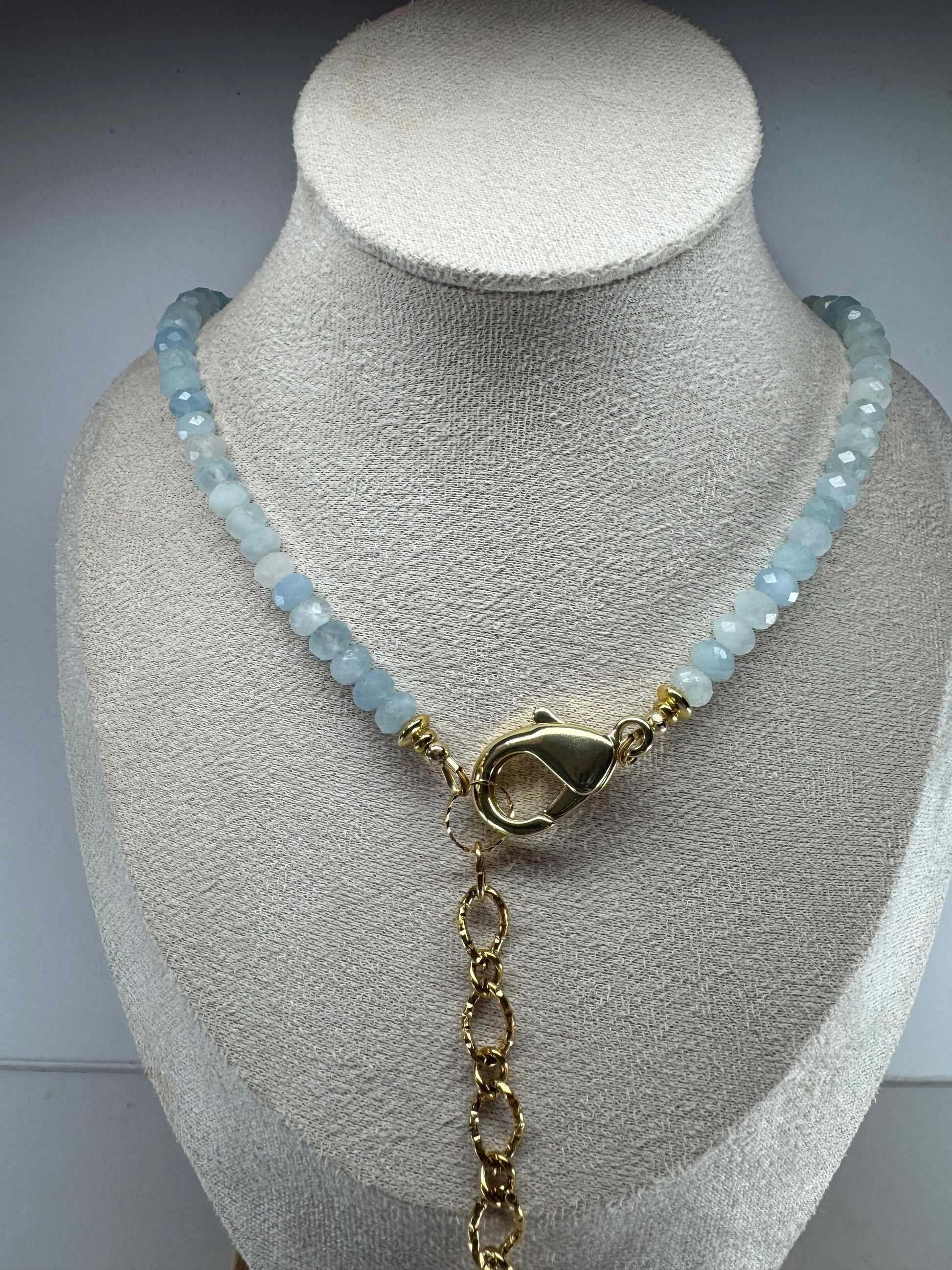 Faceted Aquamarine