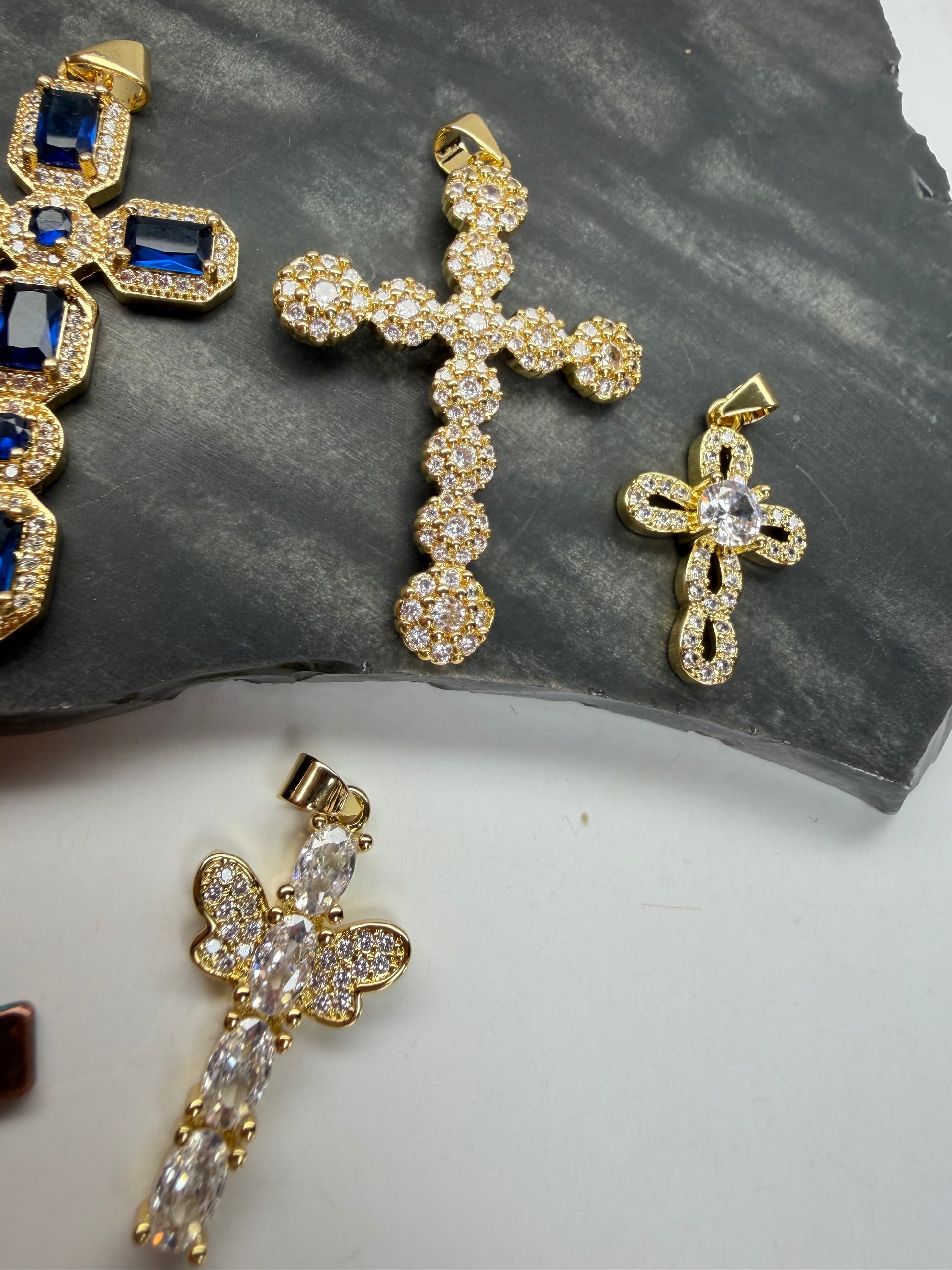 Elevated Cross & Charm Collection