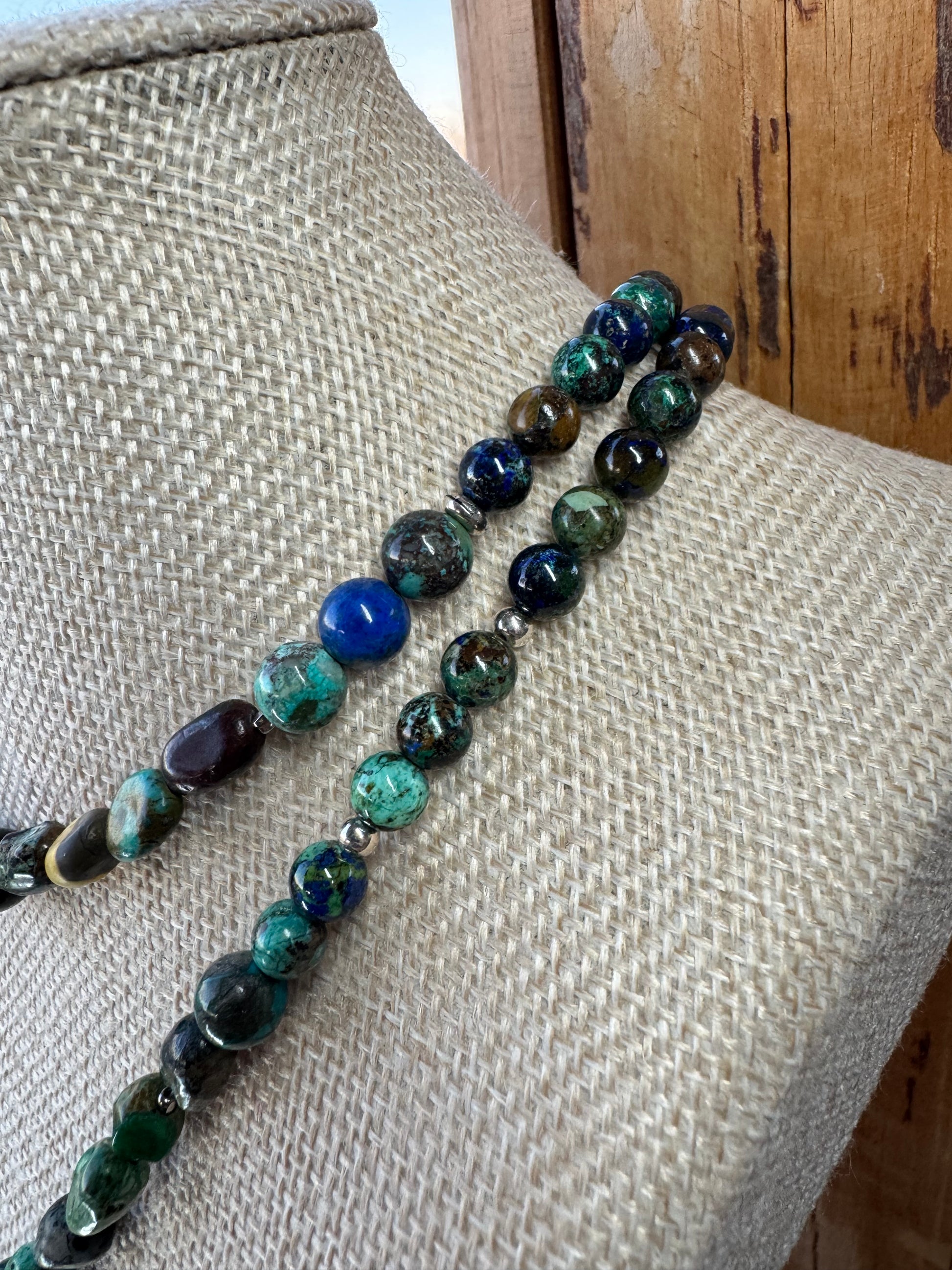 Chrysocolla Signature Wrap Necklace