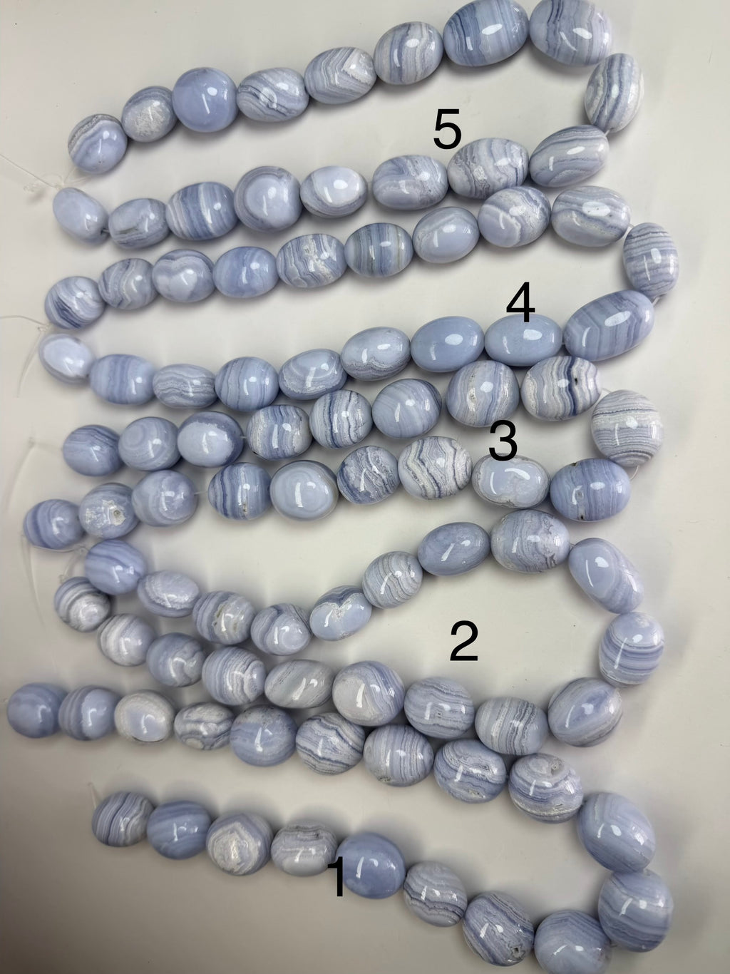 Blue Lace Agate - Custom Length