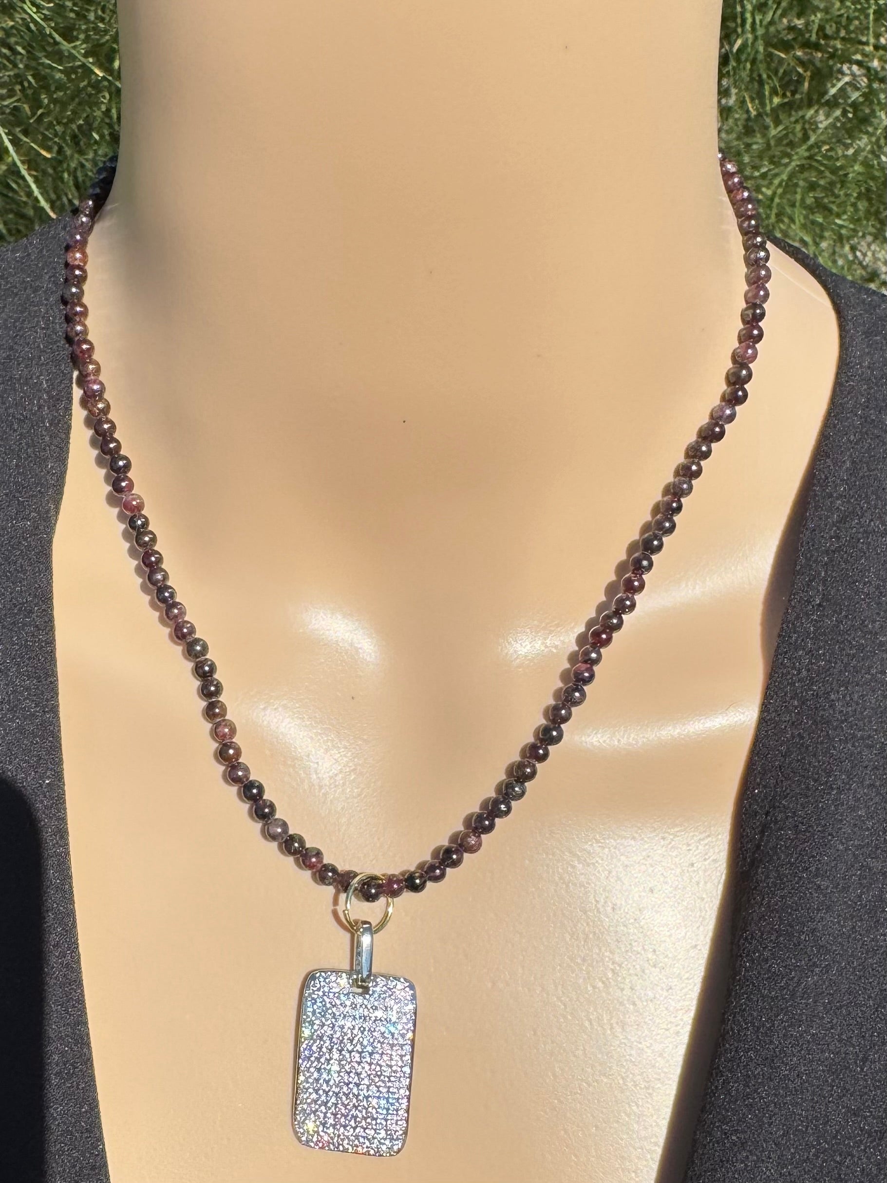 Simple Handmade Gemstone Necklaces – 16” (with 2” extender)