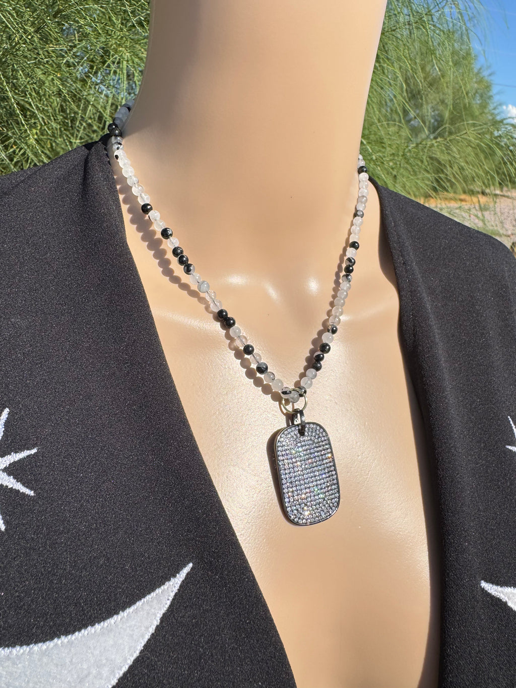 Simple Handmade Gemstone Necklaces – 16” (with 2” extender)