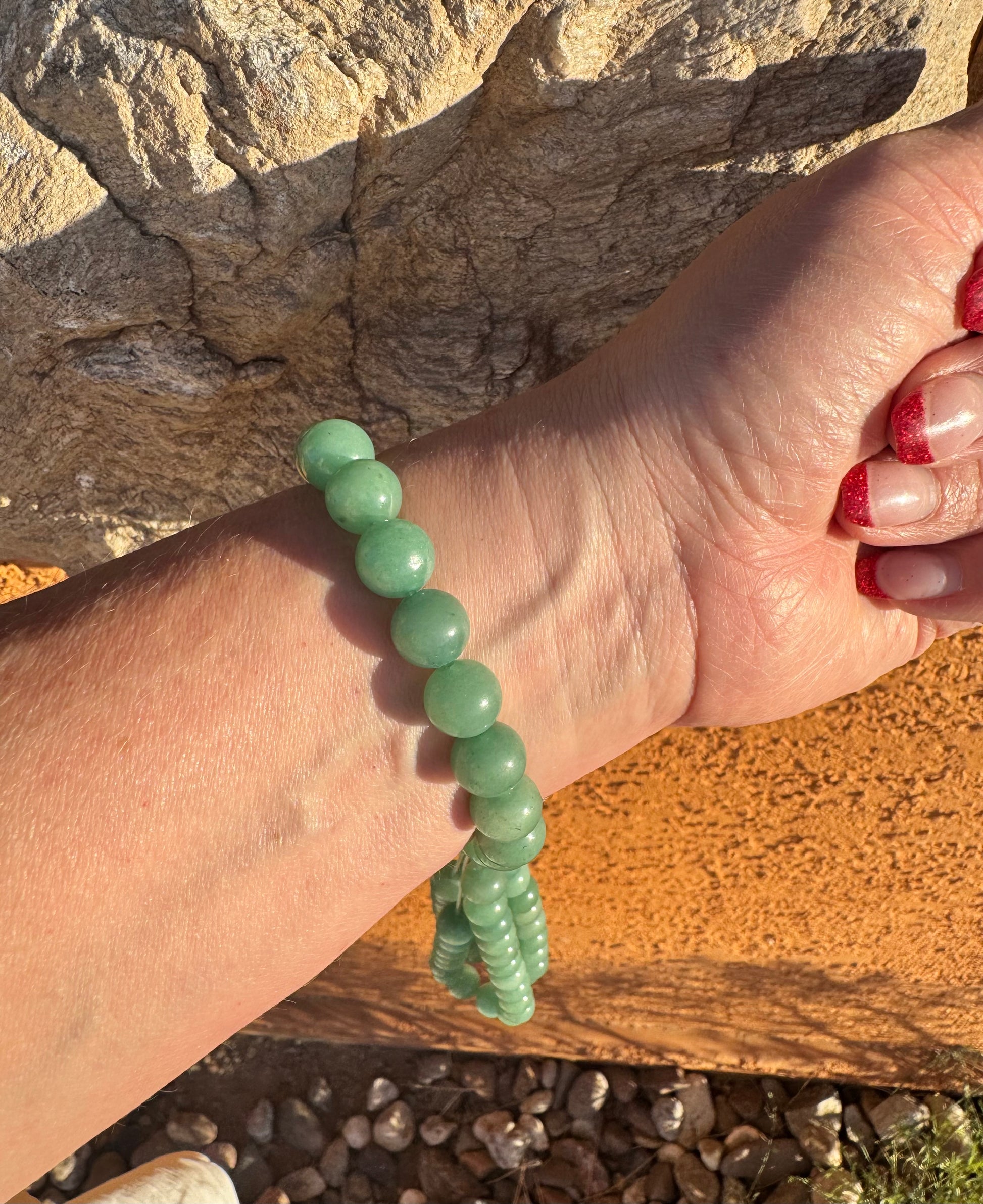 Green Aventurine (Dark, Med & Light Shades)