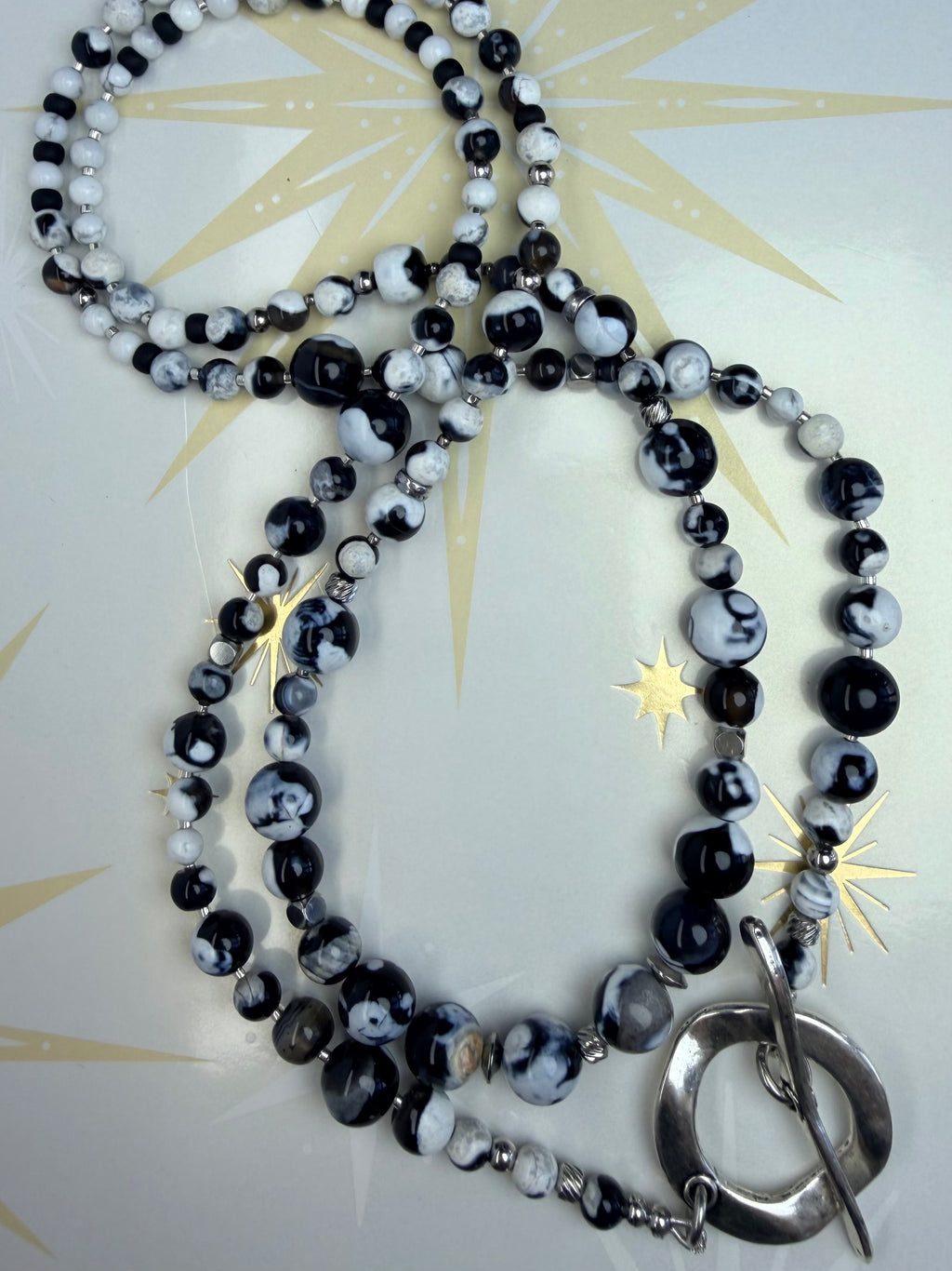 Midnight Current - Wrap Necklace