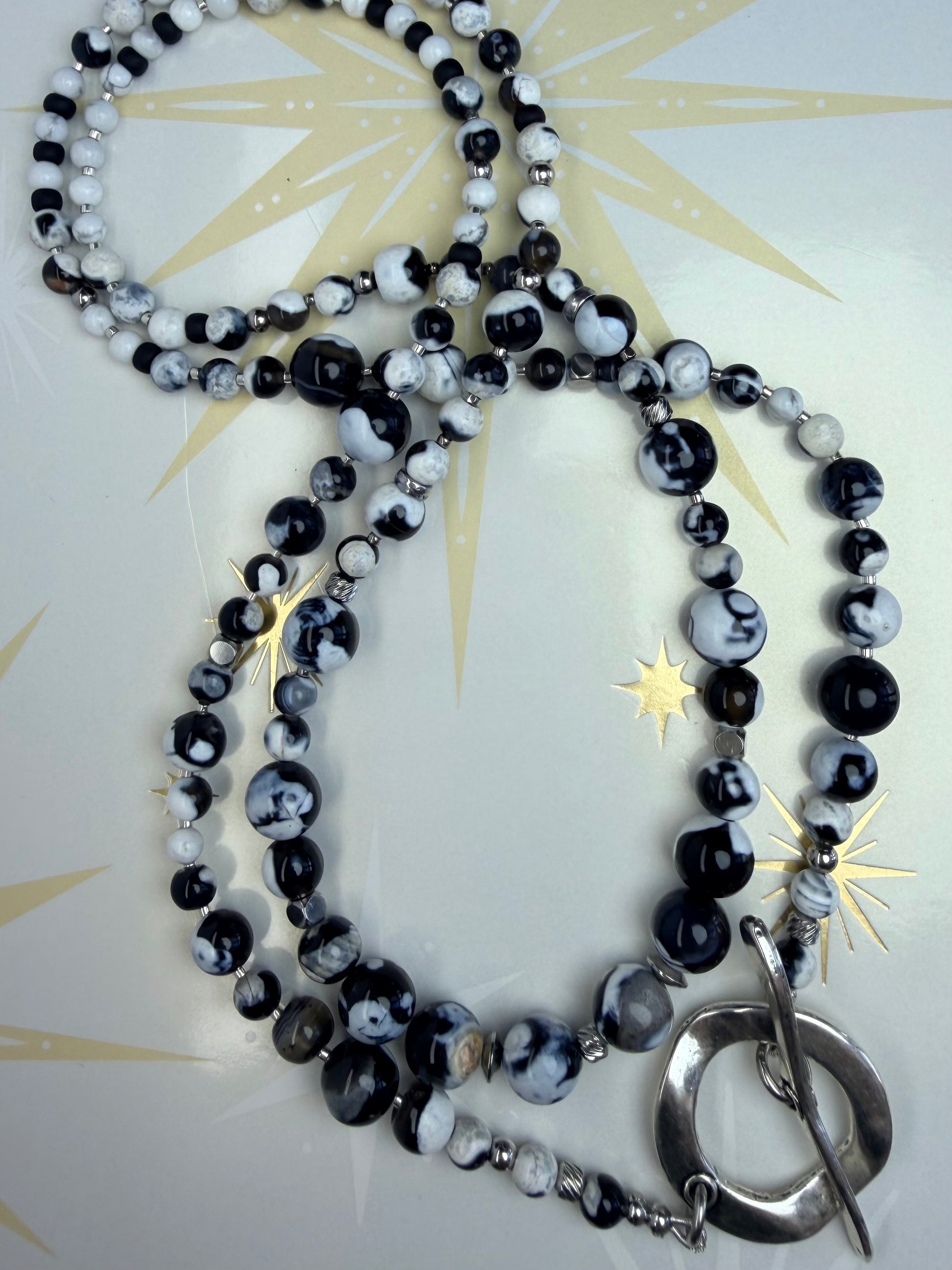Midnight Current - Wrap Necklace