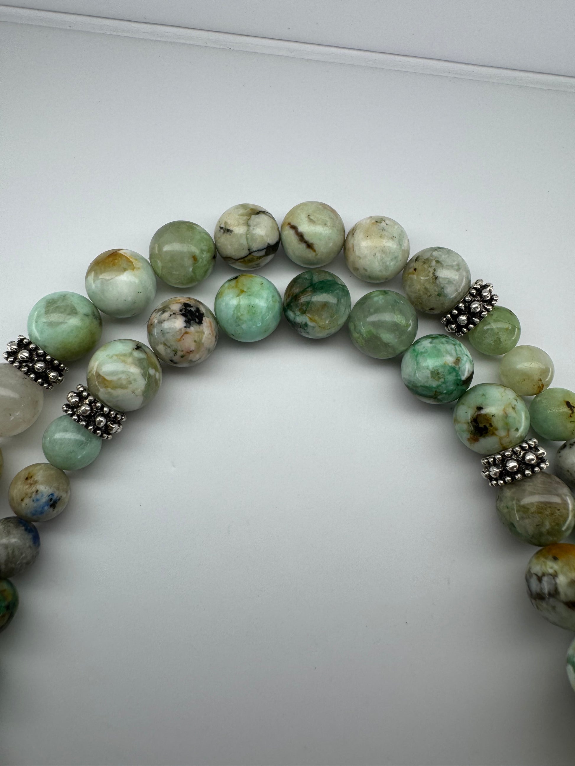 Mongolian Turquoise Necklace & FREE Matching Bracelet