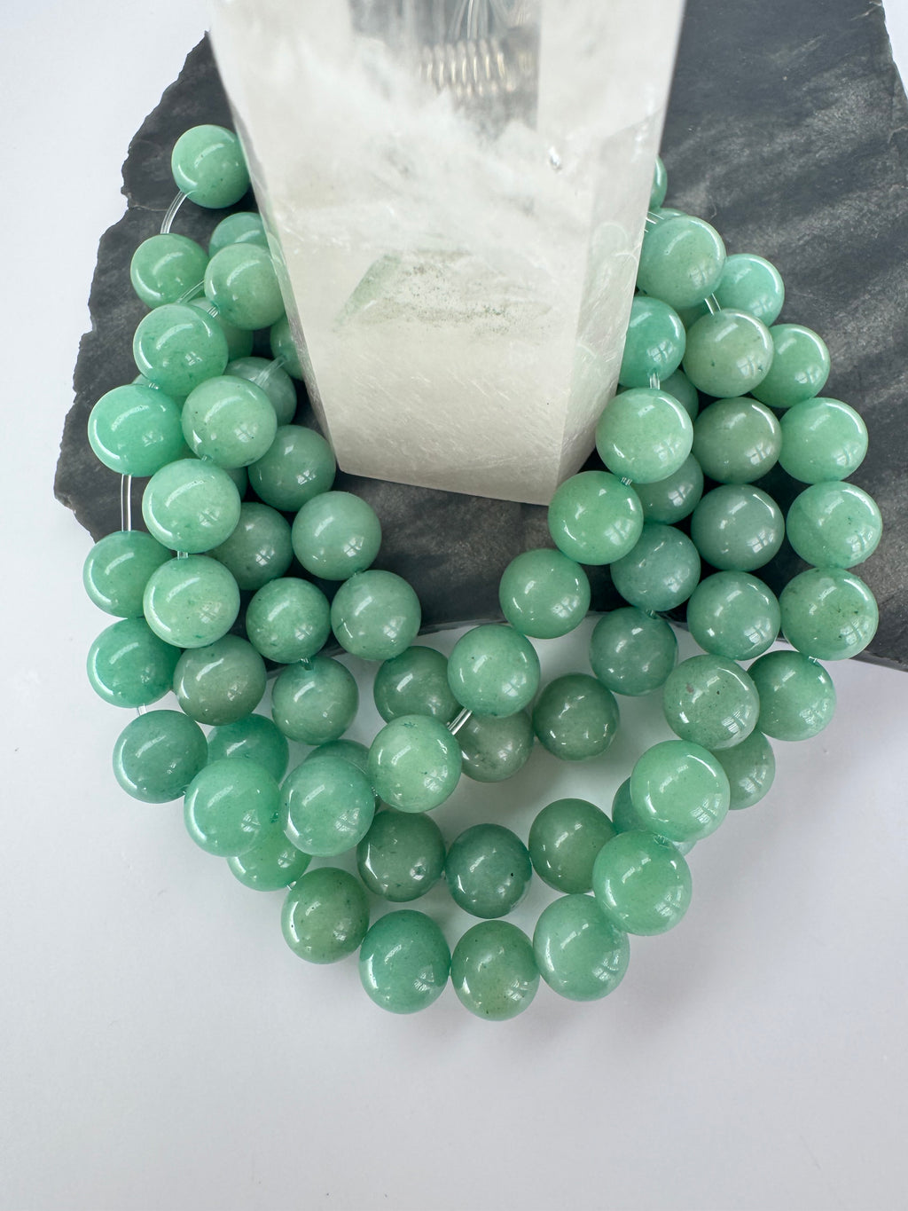 Green Aventurine (Dark, Med & Light Shades)