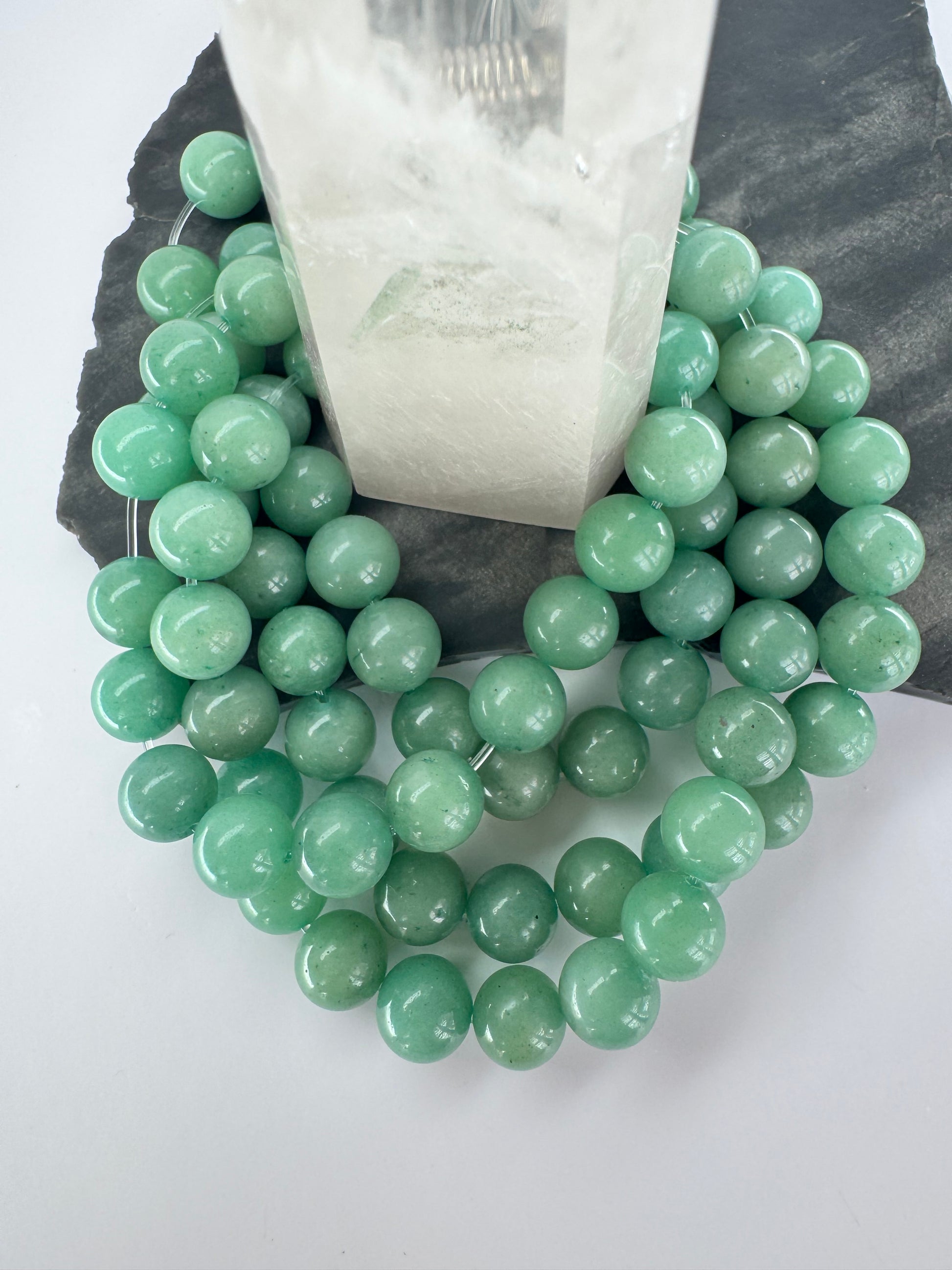Green Aventurine (Dark, Med & Light Shades)