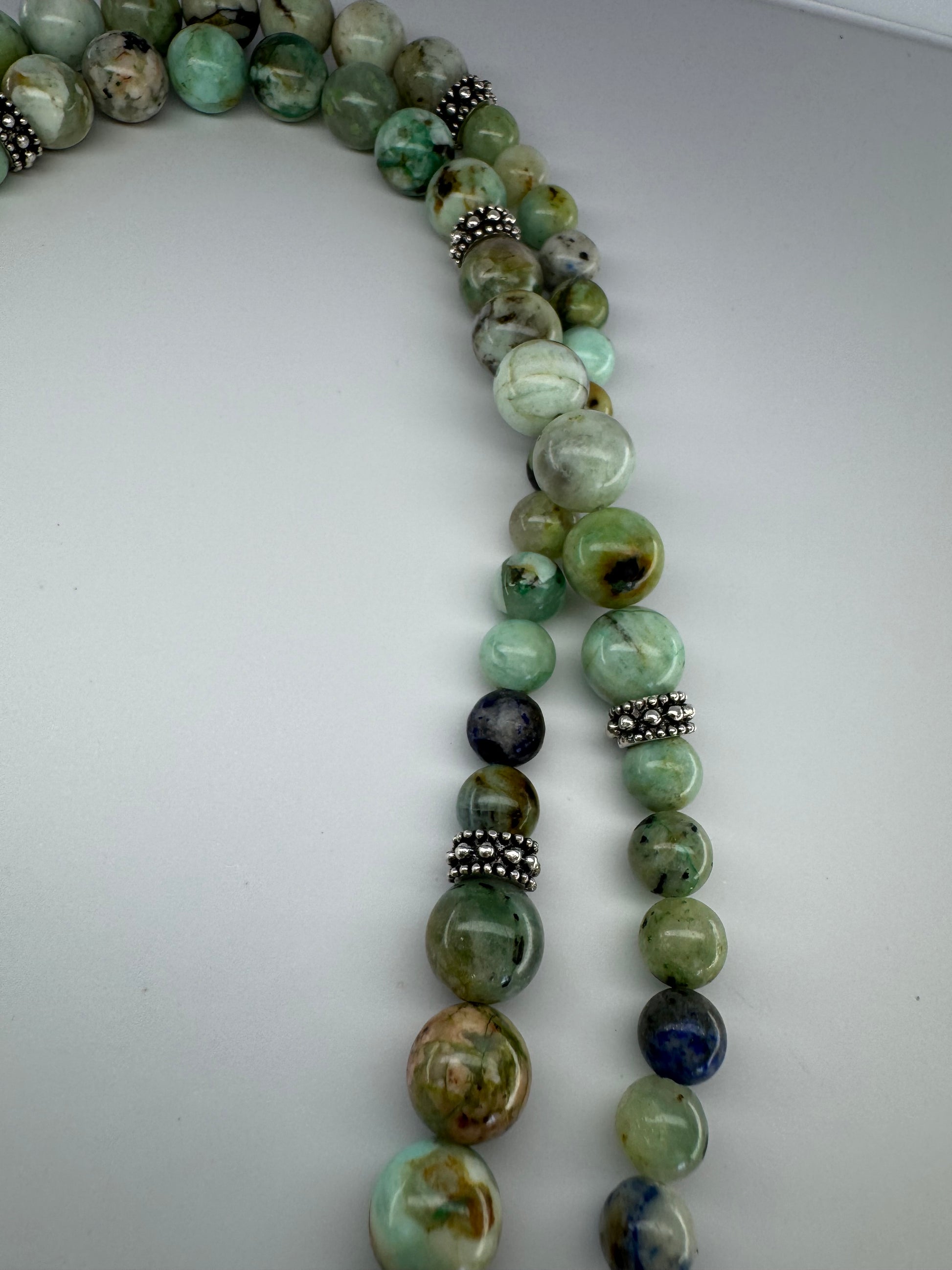 Mongolian Turquoise Necklace & FREE Matching Bracelet