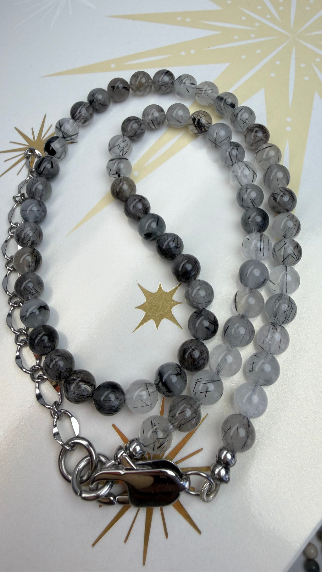 Black Rutilated Quartz