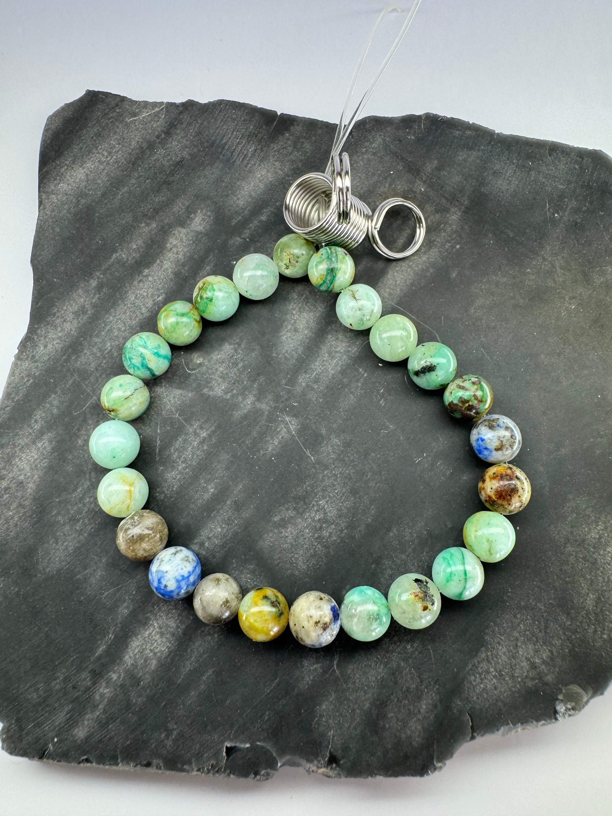 Mongolian Turquoise Necklace & FREE Matching Bracelet