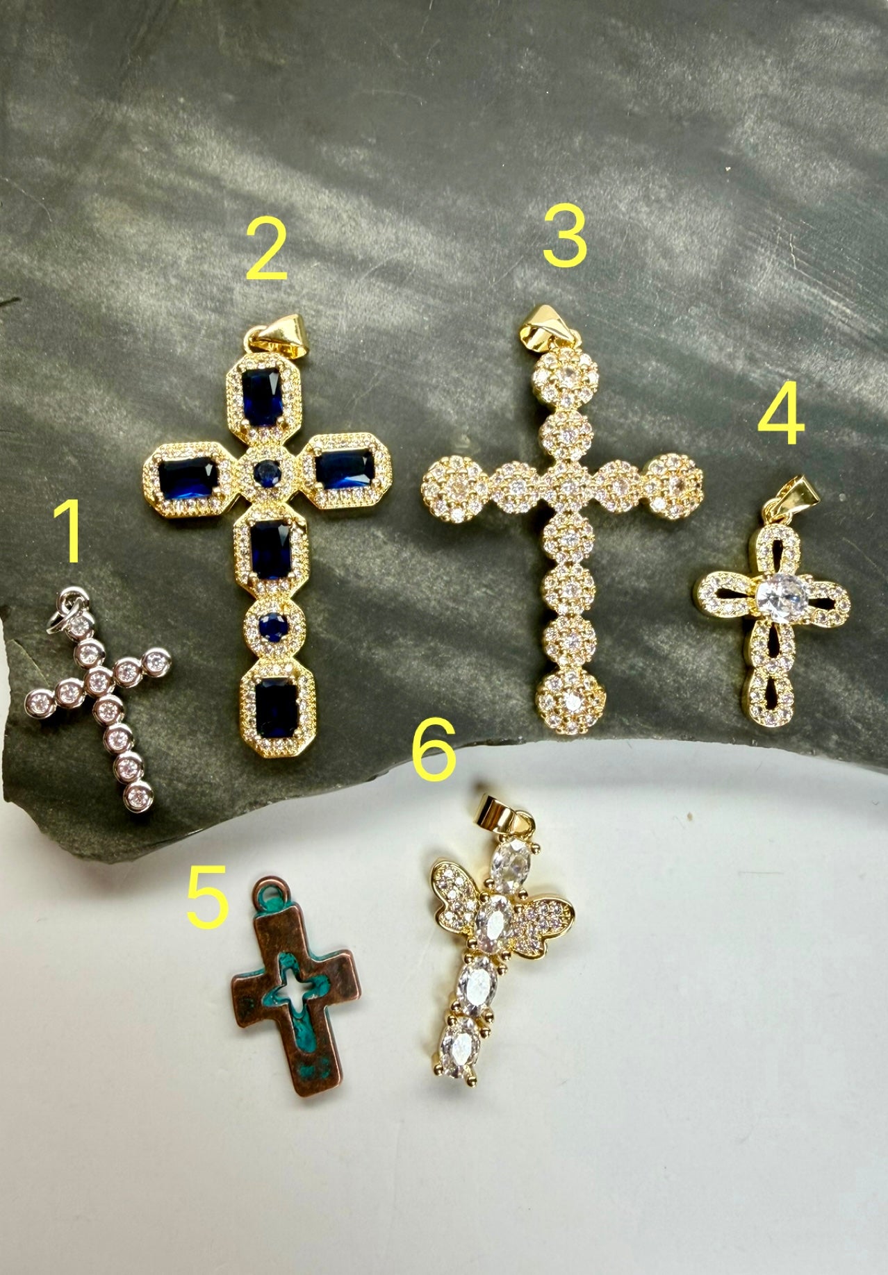 Elevated Cross & Charm Collection