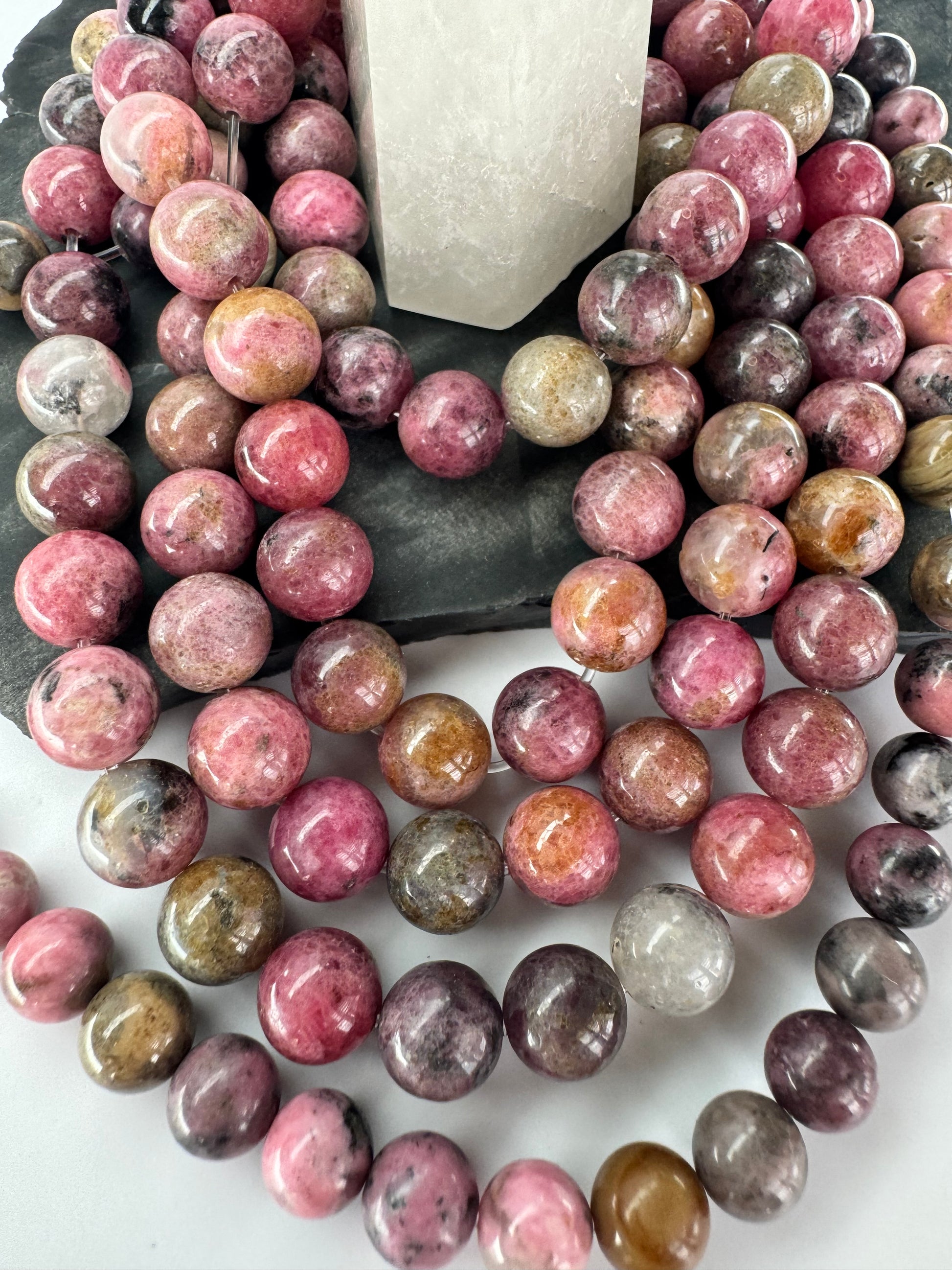 Rhodonite with Matrix
