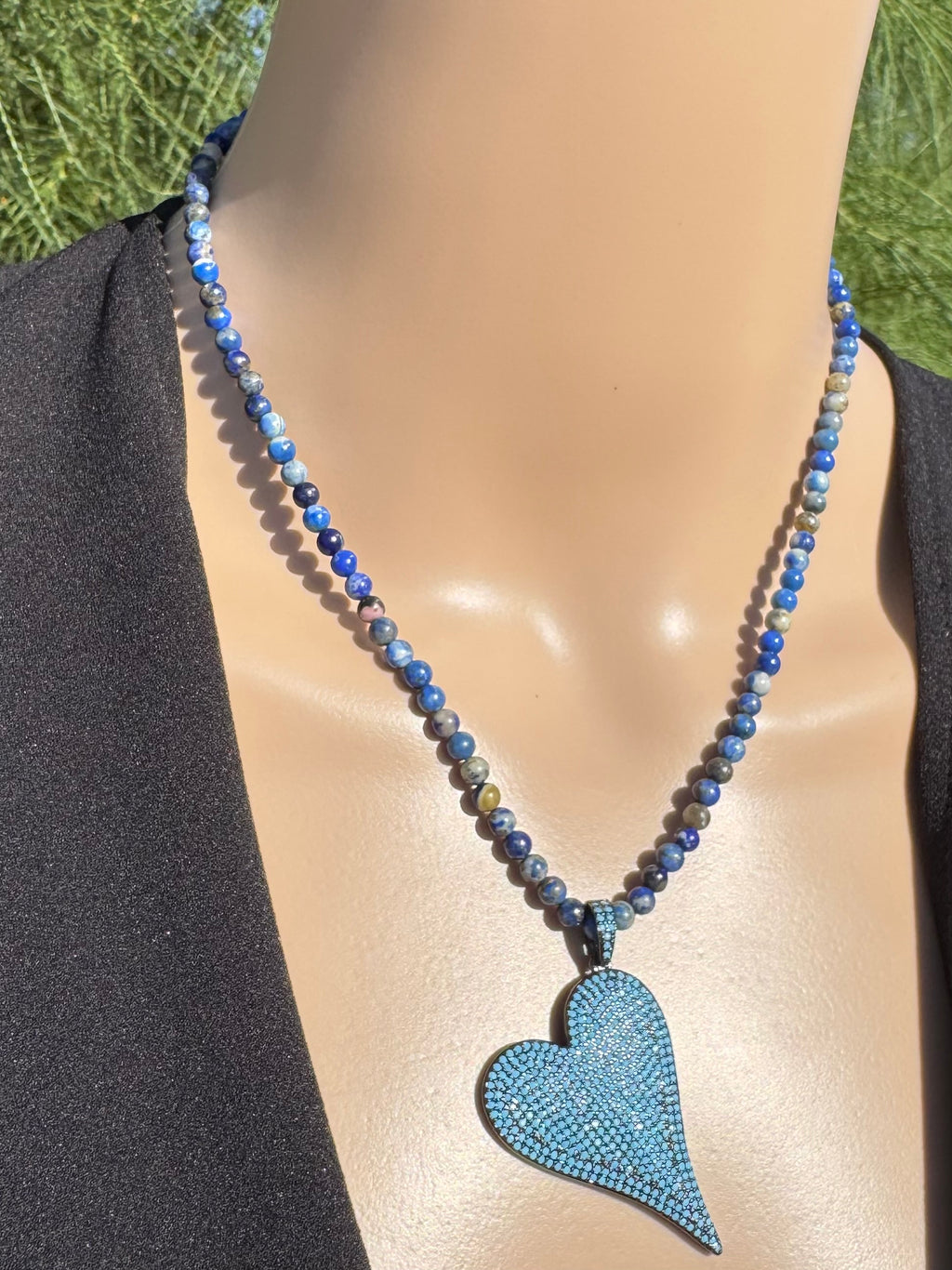 Simple Handmade Gemstone Necklaces – 16” (with 2” extender)